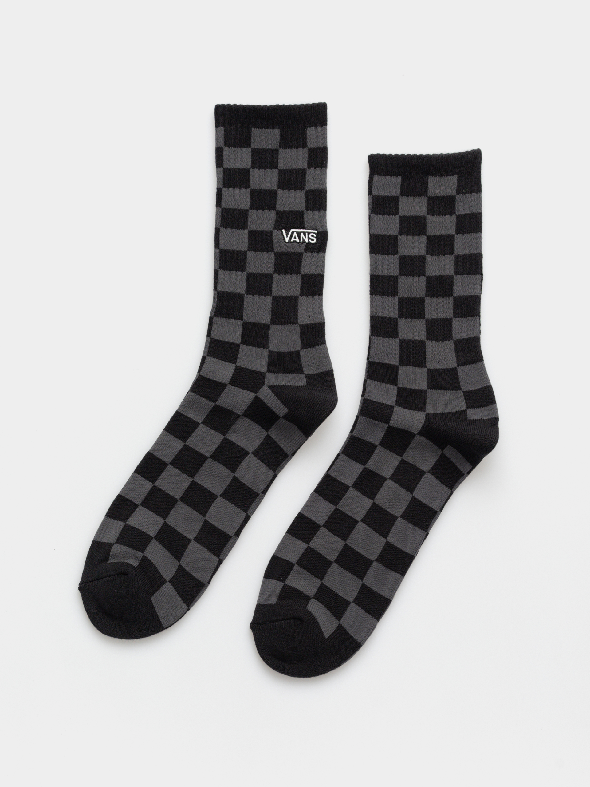 Ponožky Vans Checkerboard Crew (black/charcoal)