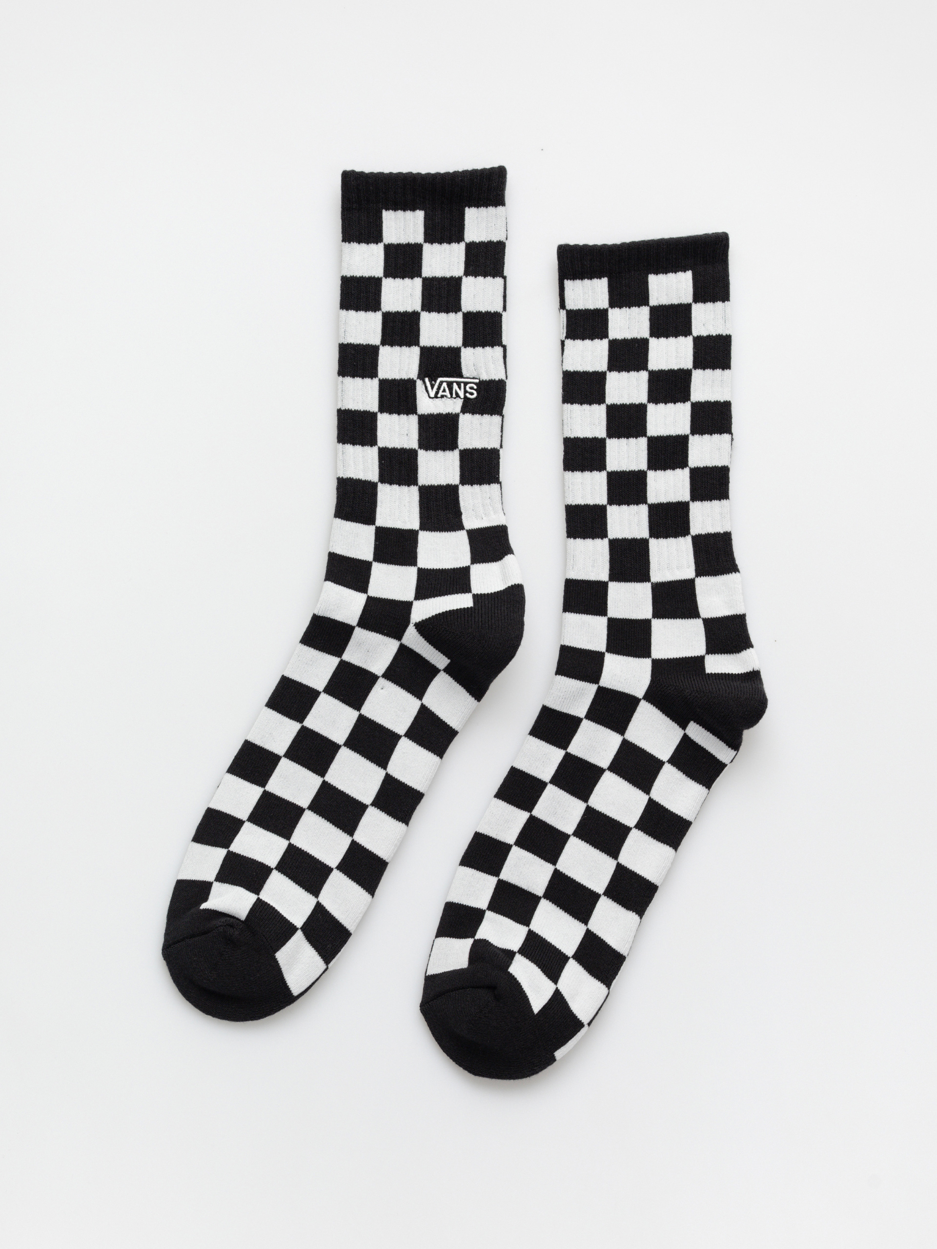 Ponožky Vans Checkerboard Crew (black/white)