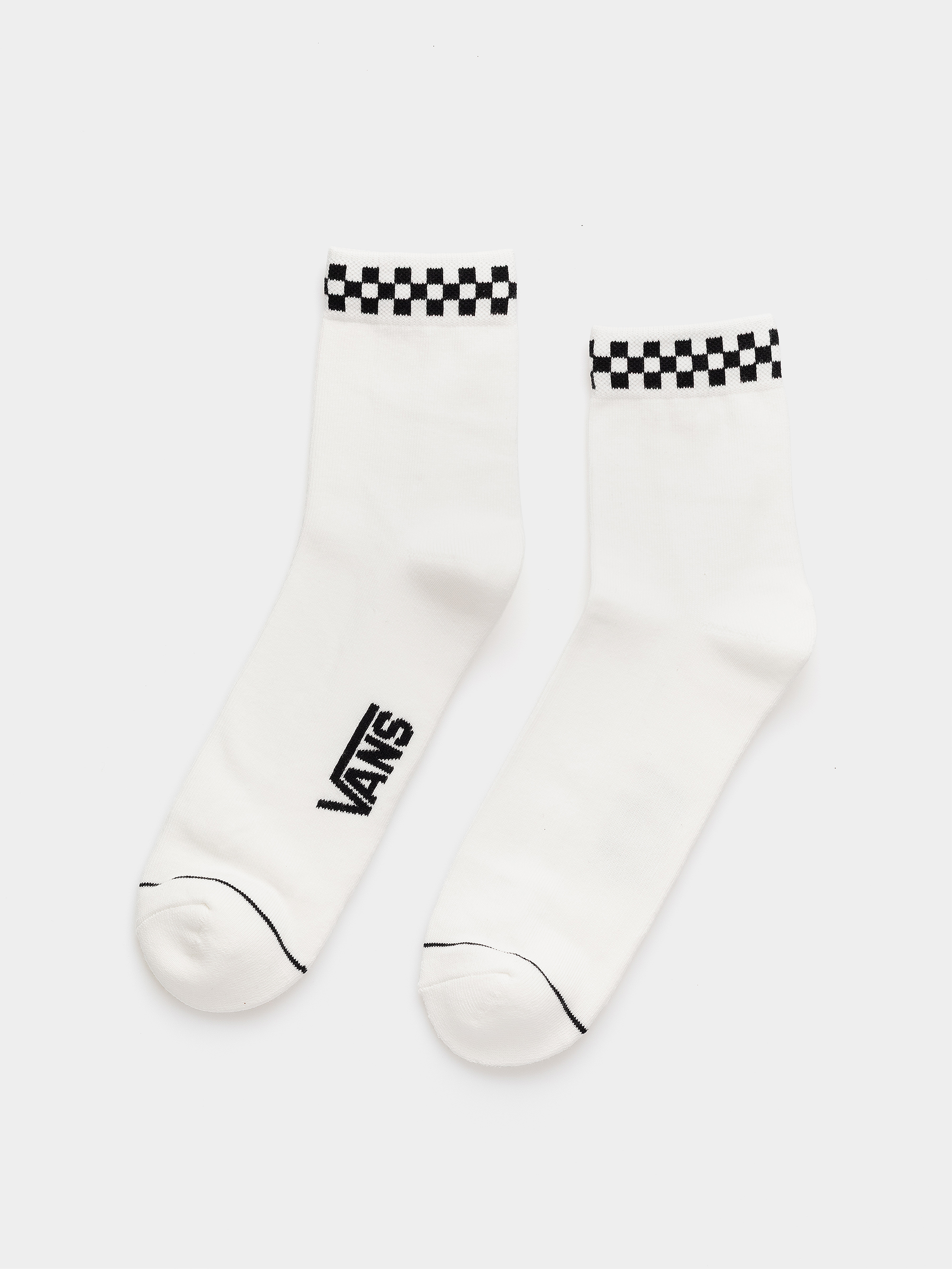 Ponožky Vans Peek A Check Half Crew (white/black)