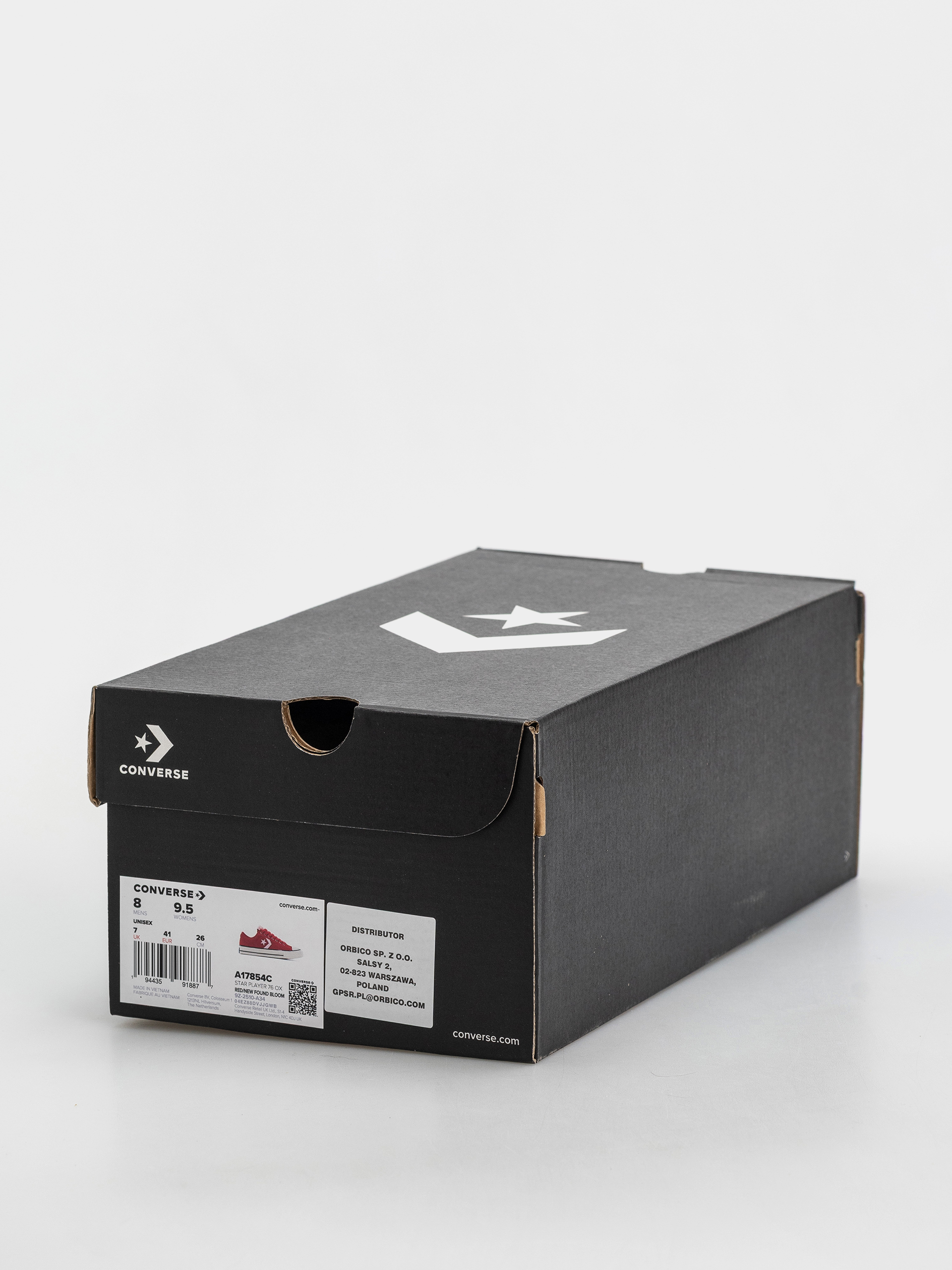 Boty Converse Star Player 76 Ox (red/new found bloom)