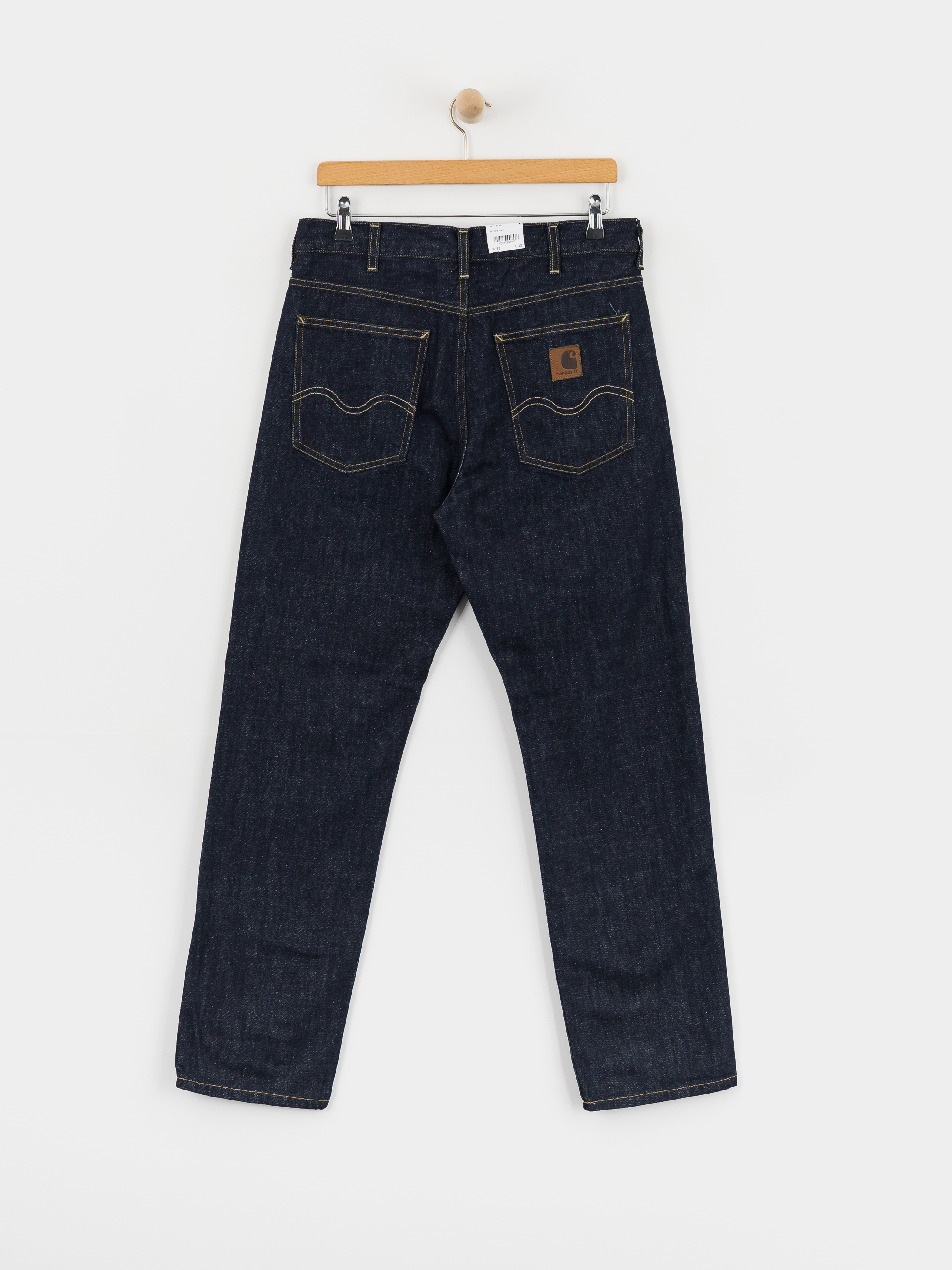 Kalhoty Carhartt WIP Marlow (blue rinsed)