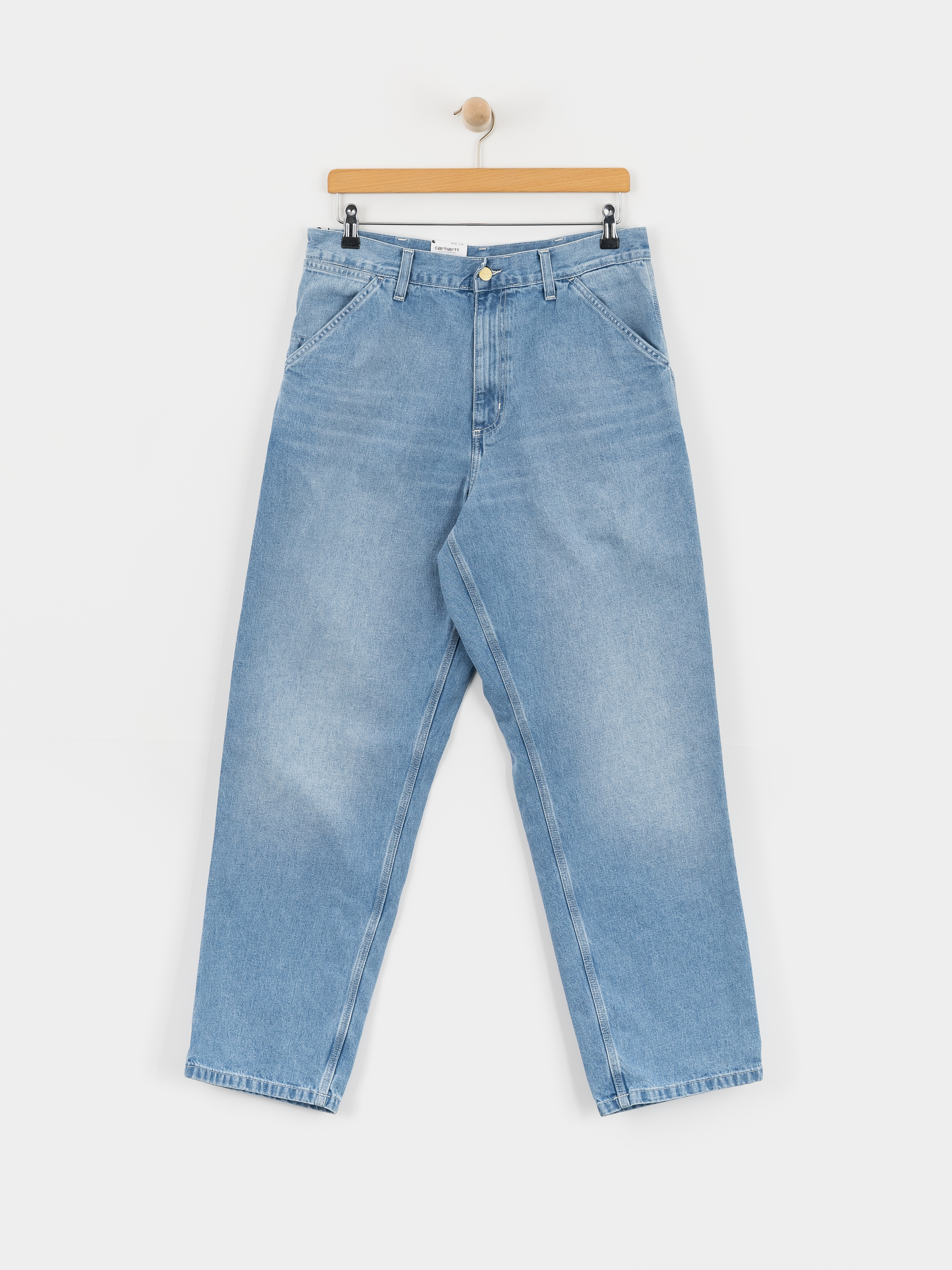 Kalhoty Carhartt WIP Simple (blue light true washed)