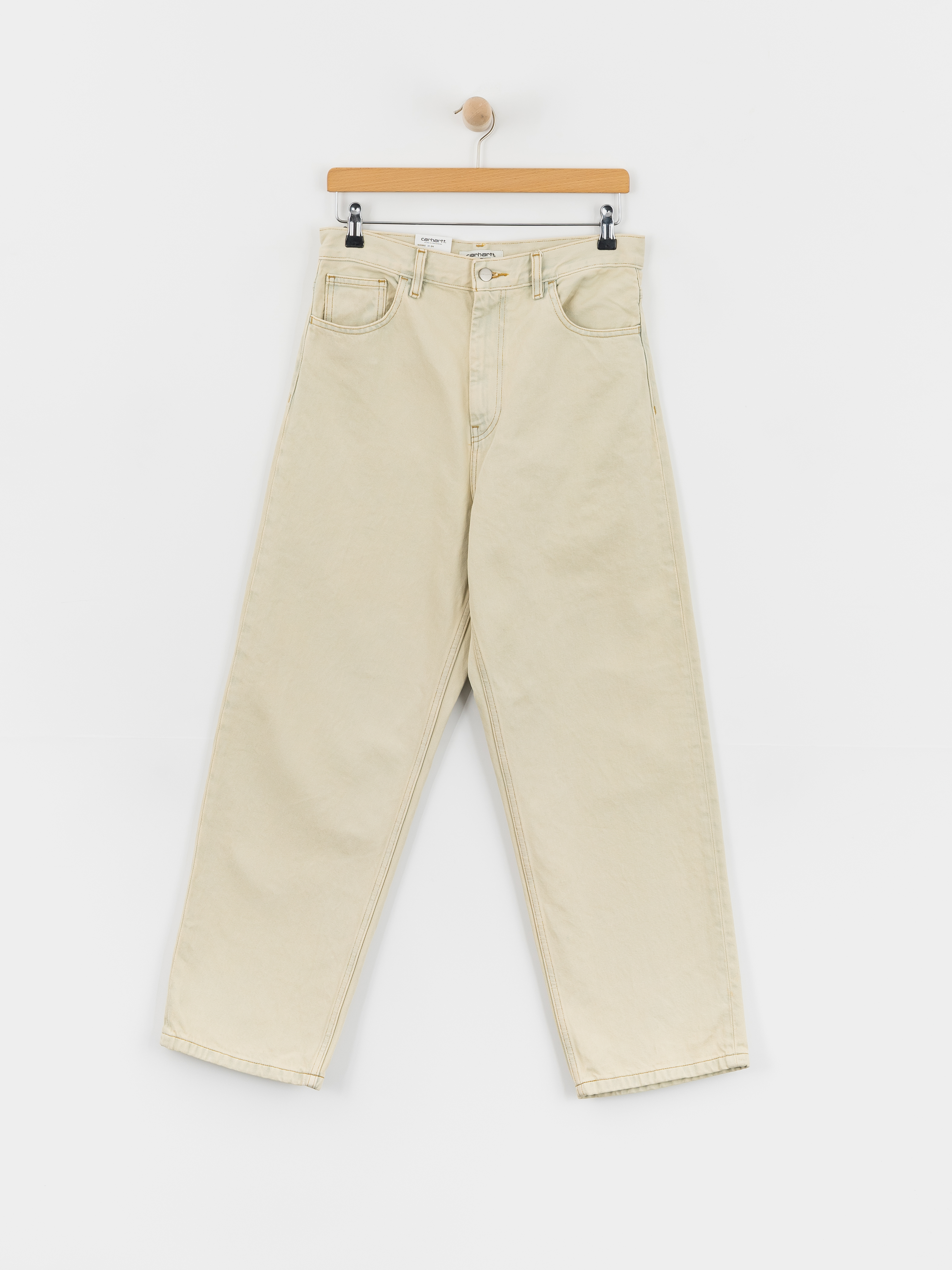 Kalhoty Carhartt WIP Brandon Wmn (blue sand bleached)