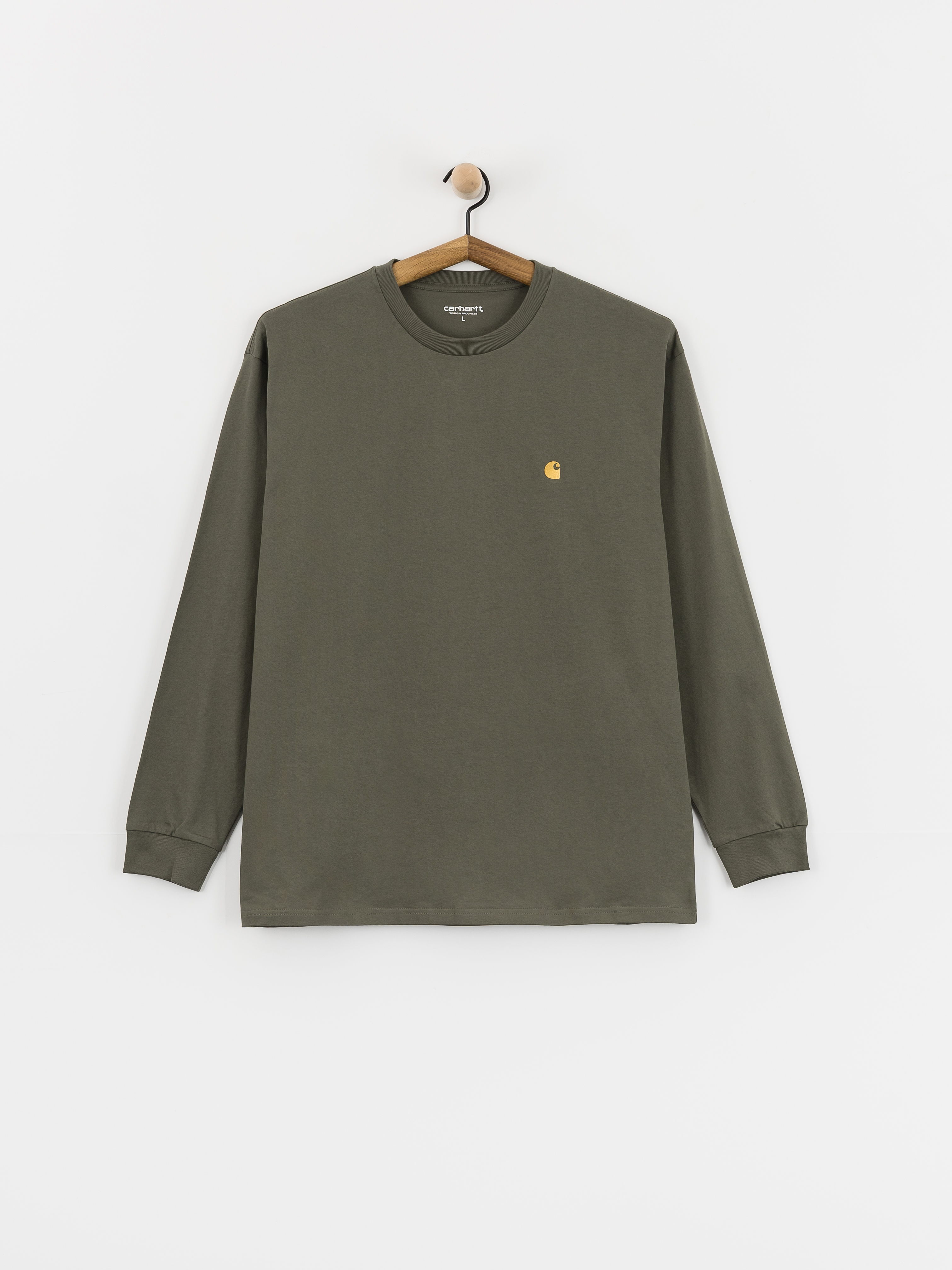 Triko Carhartt WIP Chase (leaf/gold)