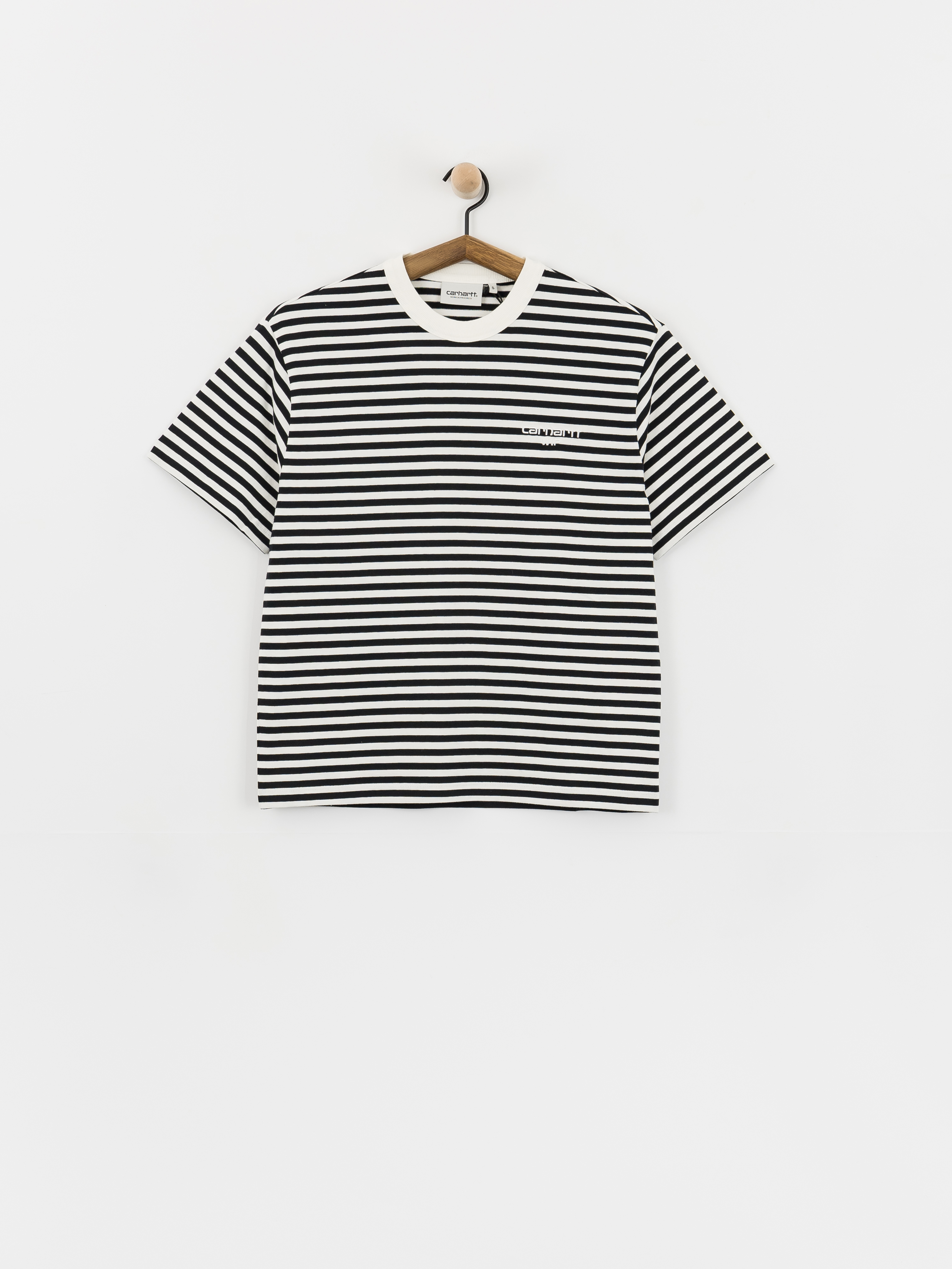 Tričko Carhartt WIP Ezra Wmn (ezra stripe/black/wax)