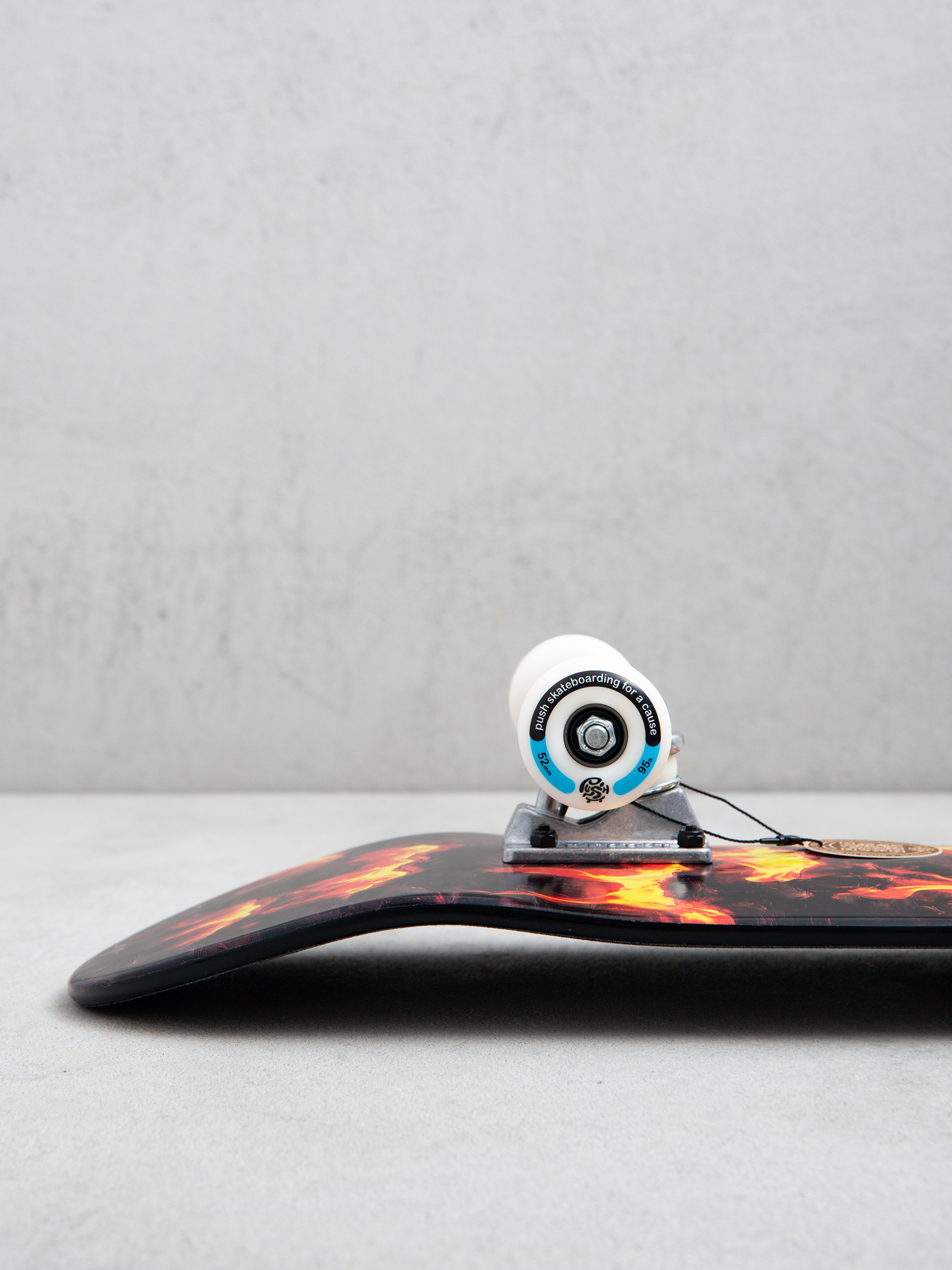 Skateboard Push Lava (yellow)