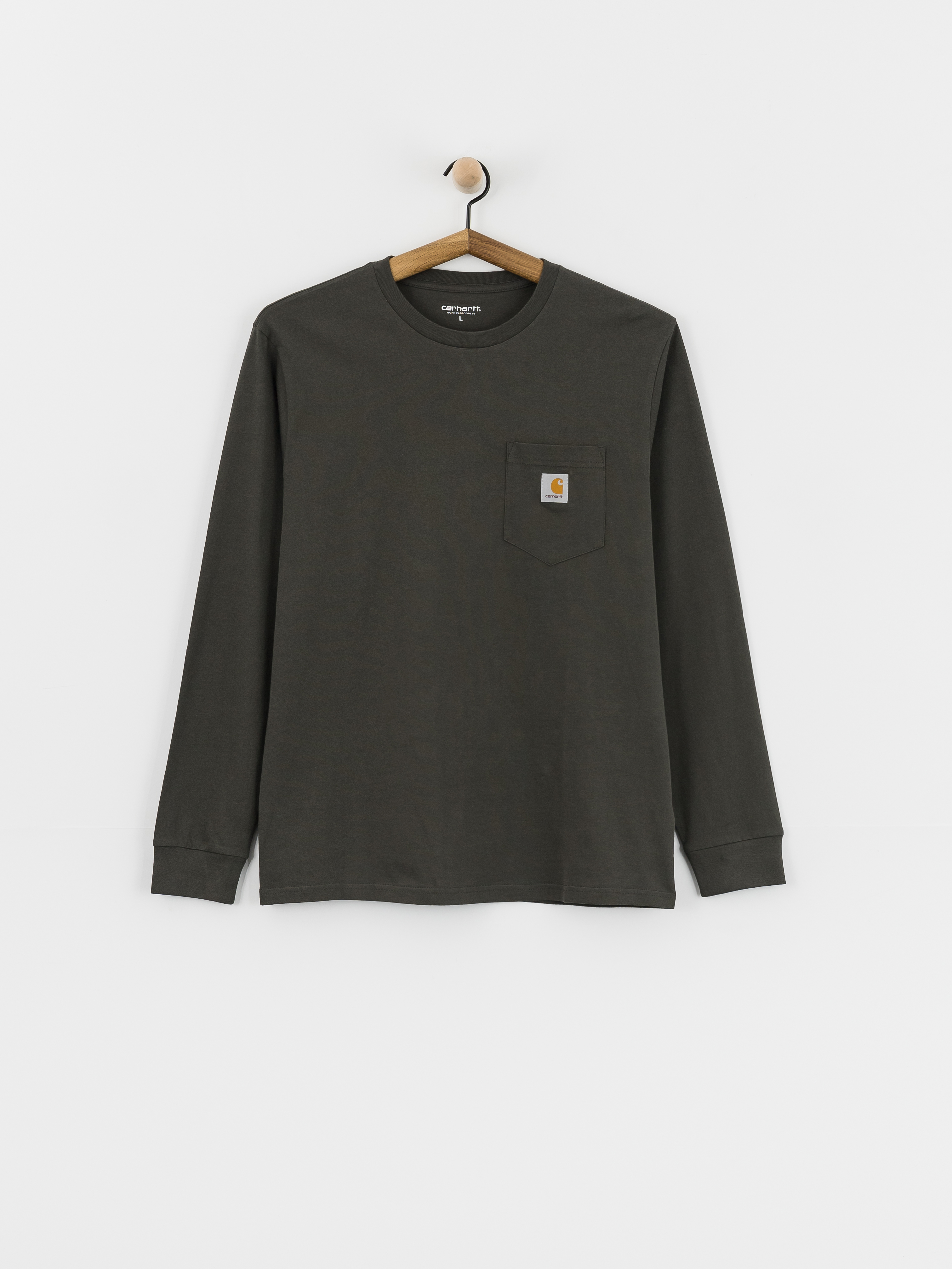 Triko Carhartt WIP Pocket (oxide green)