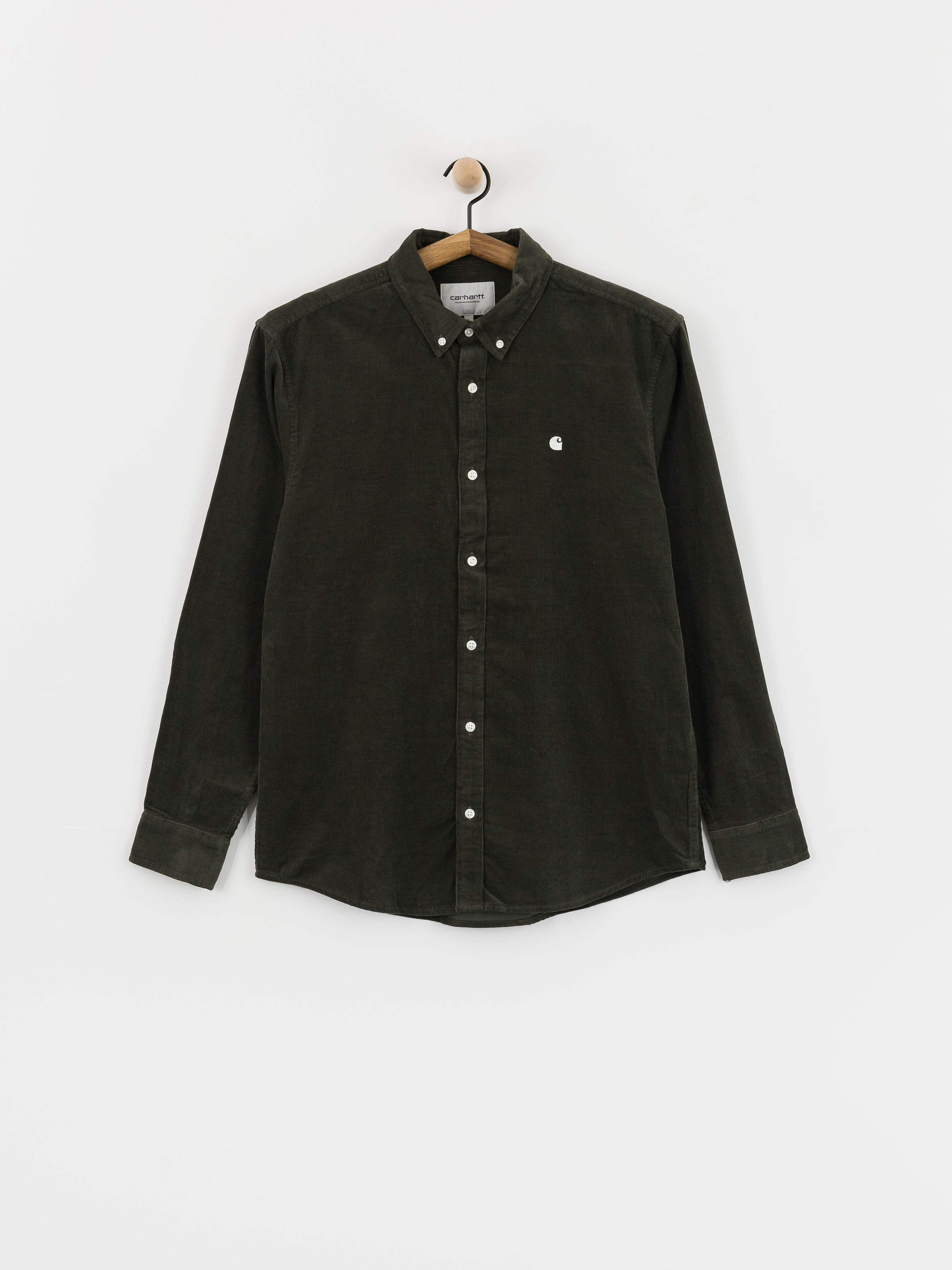 Košile Carhartt WIP Madison Fine Cord (opuntia/wax)