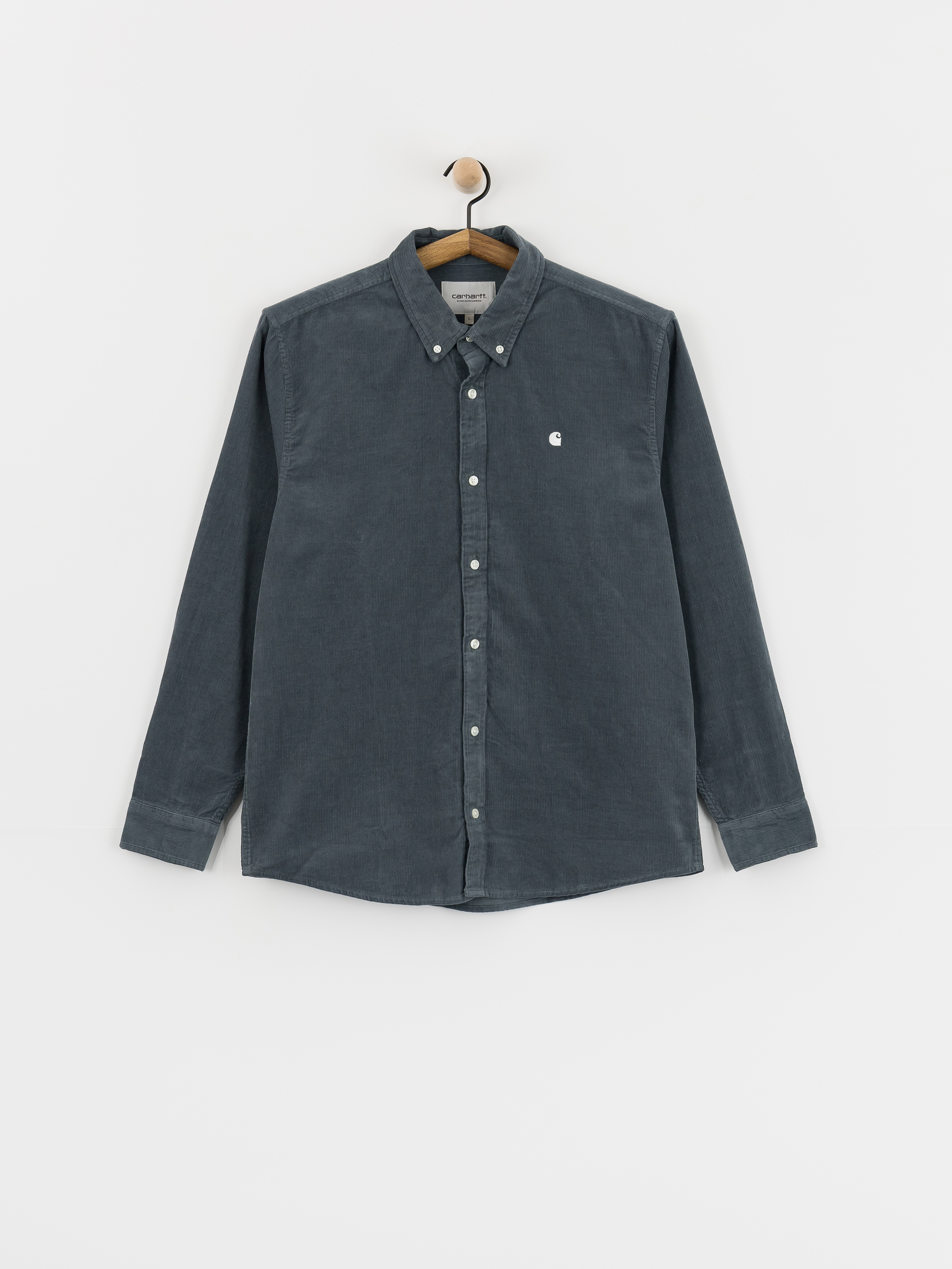 Kou0161ile Carhartt WIP Madison Fine Cord (cozy blue/wax)