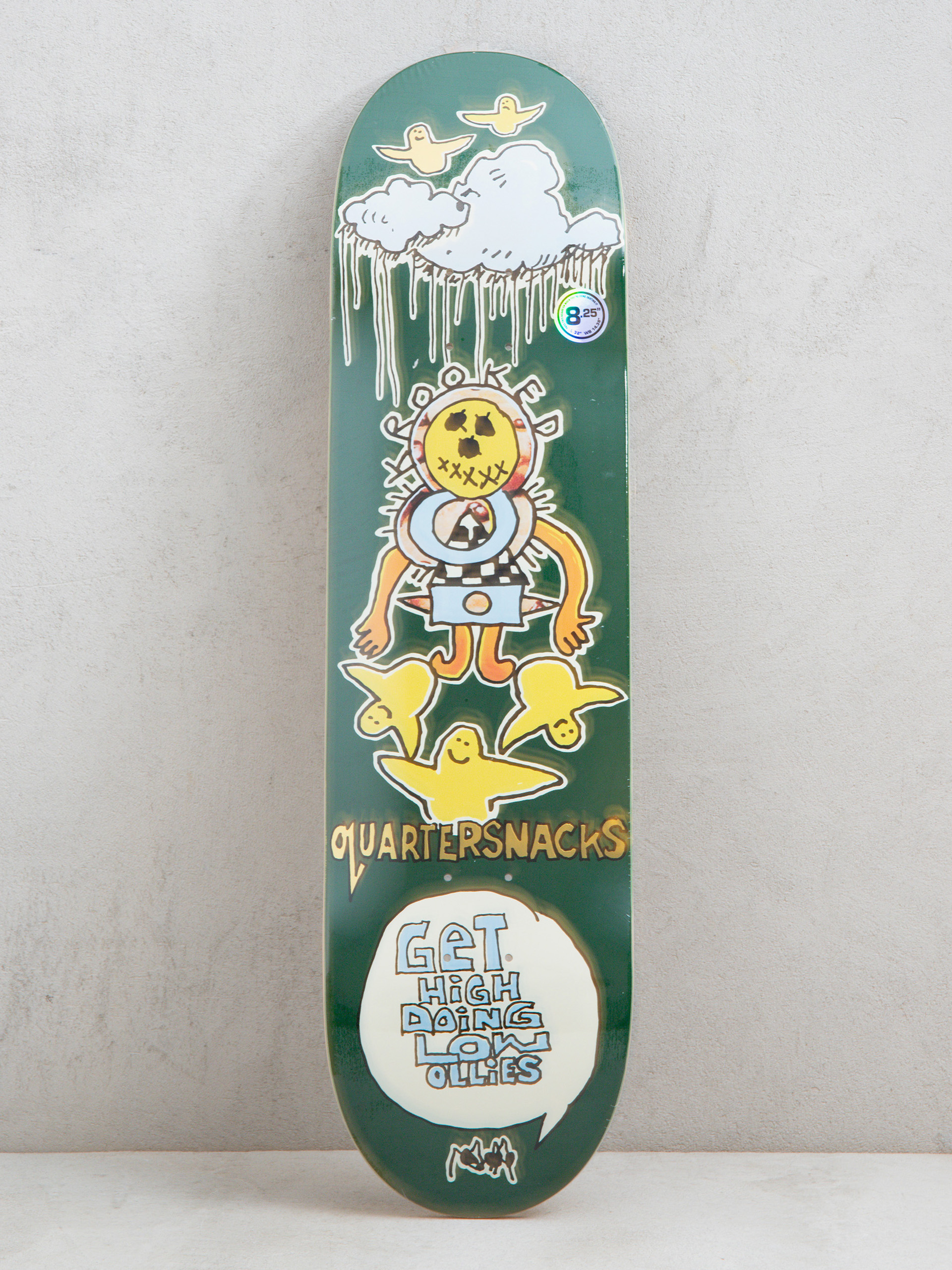 Deska Krooked X Quarter Snacks Get High