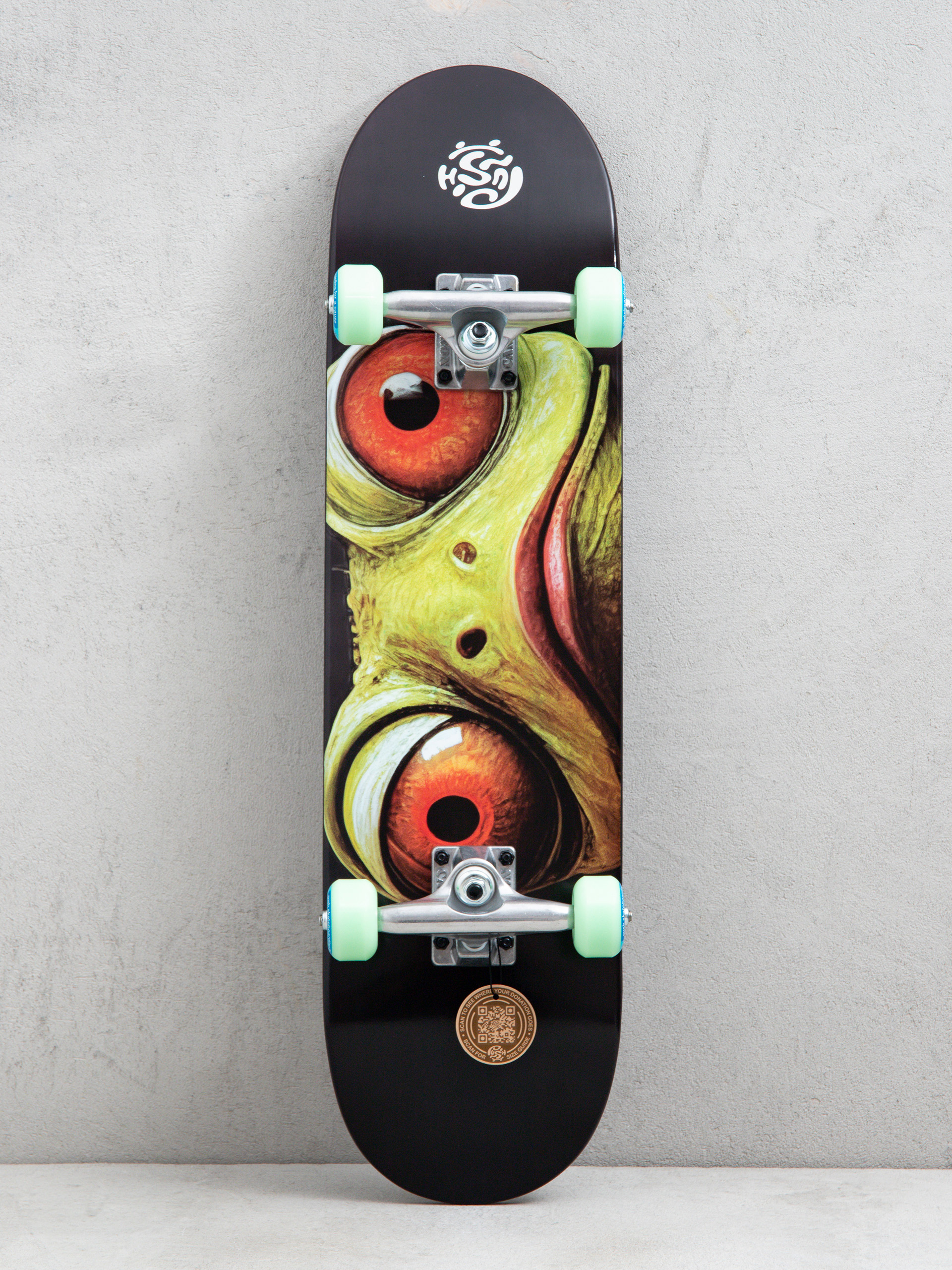 Skateboard Push Gecko Eyes