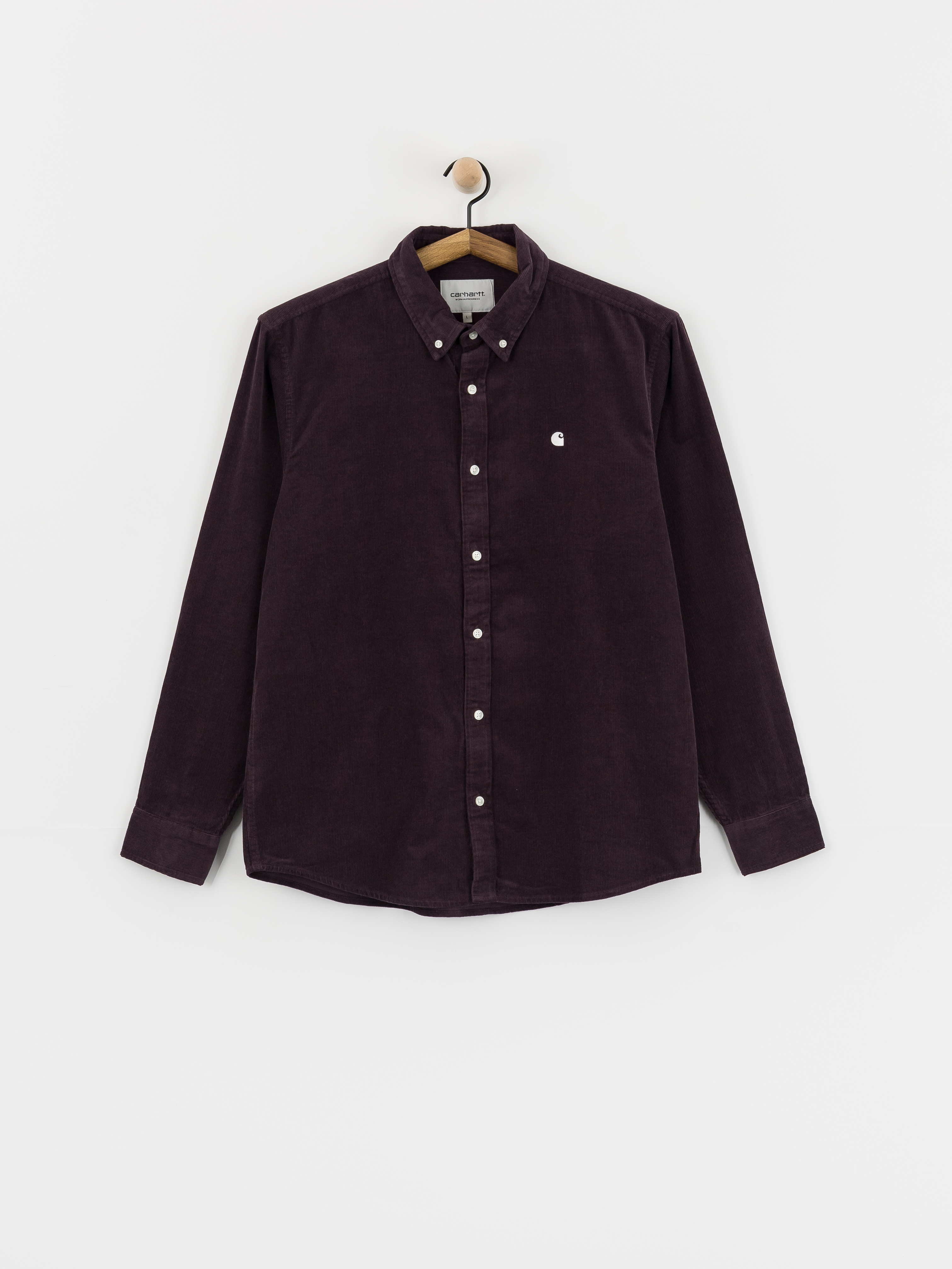 Košile Carhartt WIP Madison Fine Cord (cozy purple/wax)
