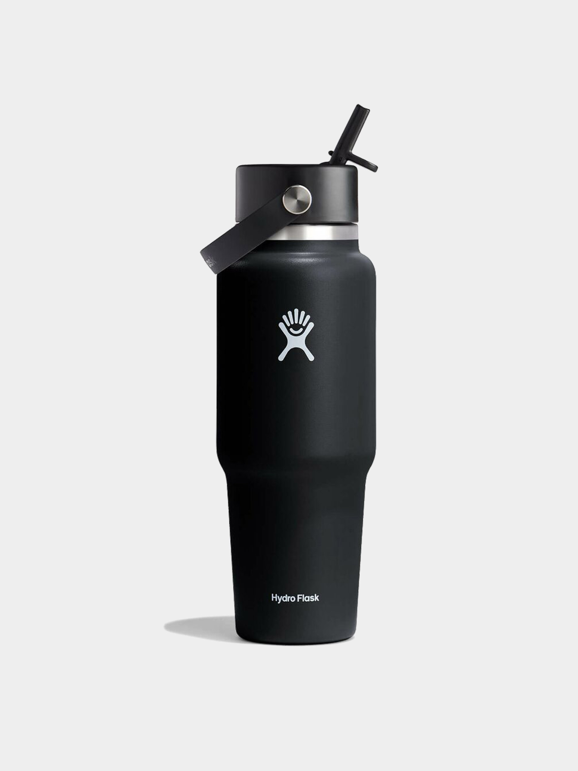 Láhev Hydro Flask Wide Flex Straw Travel 946ml (black)