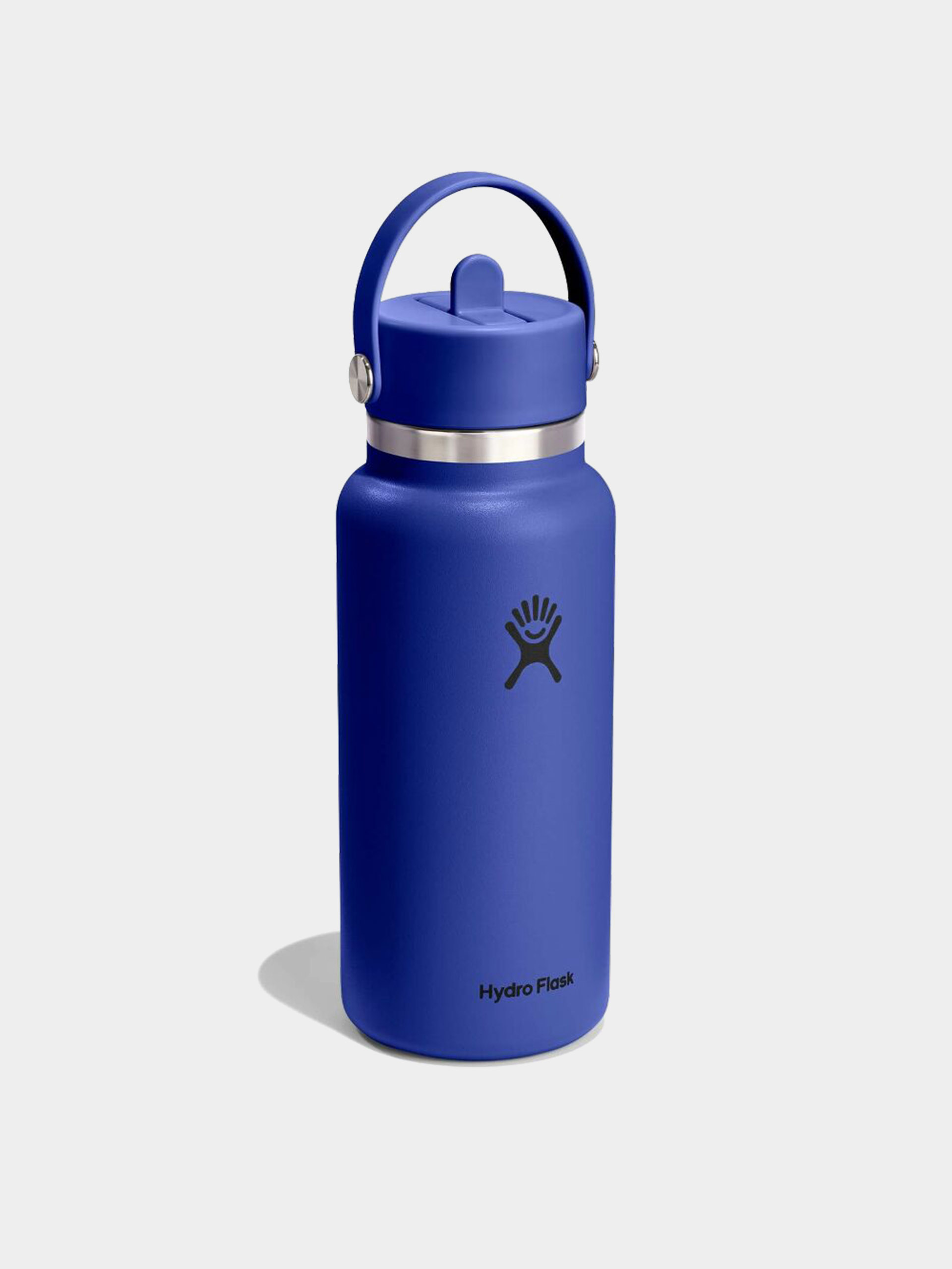 Láhev Hydro Flask Wide Flex Straw Cap 946ml (capri blue)