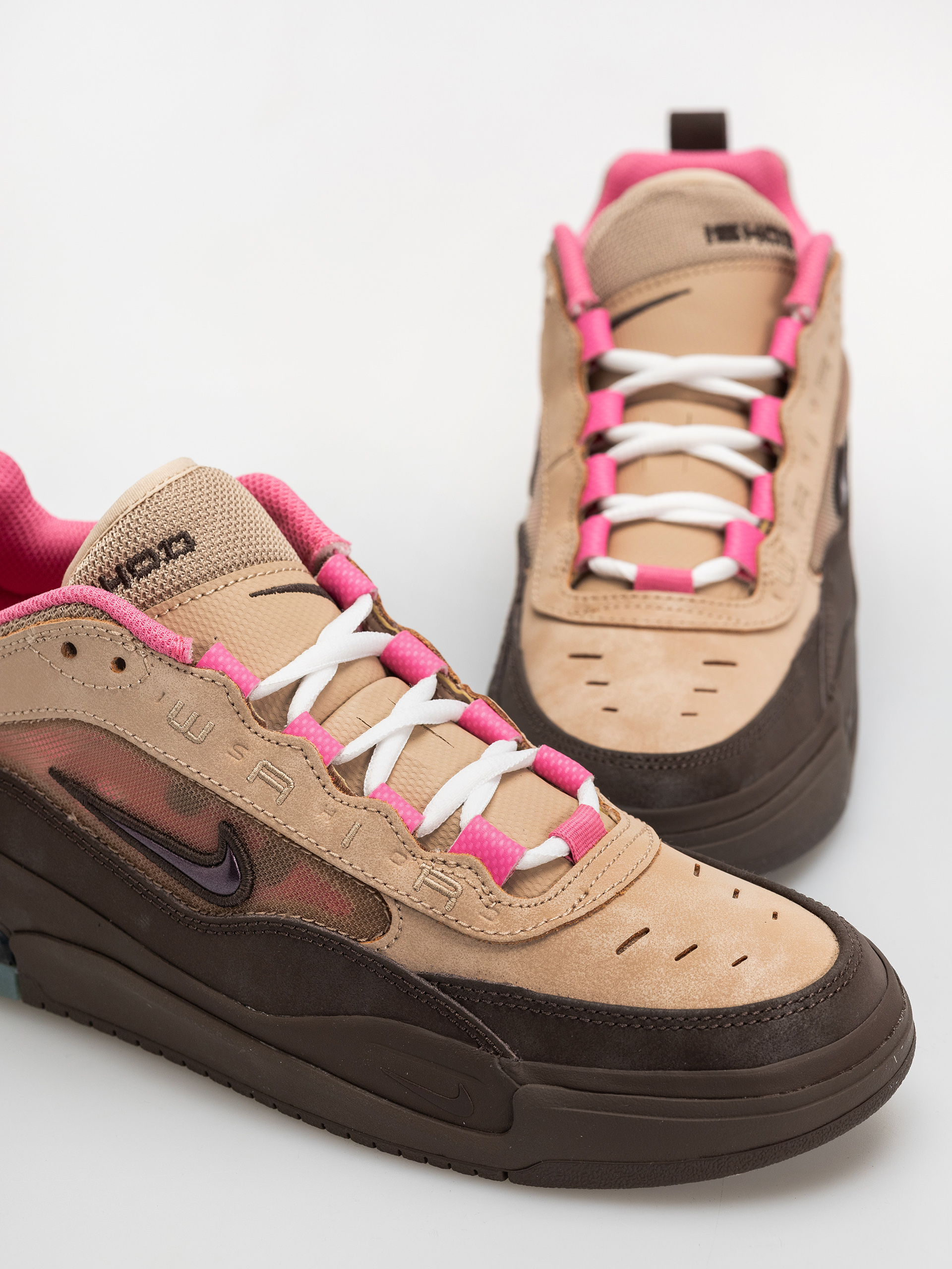 Boty Nike SB Air Max Ishod (hemp/baroque brown pinksicle)