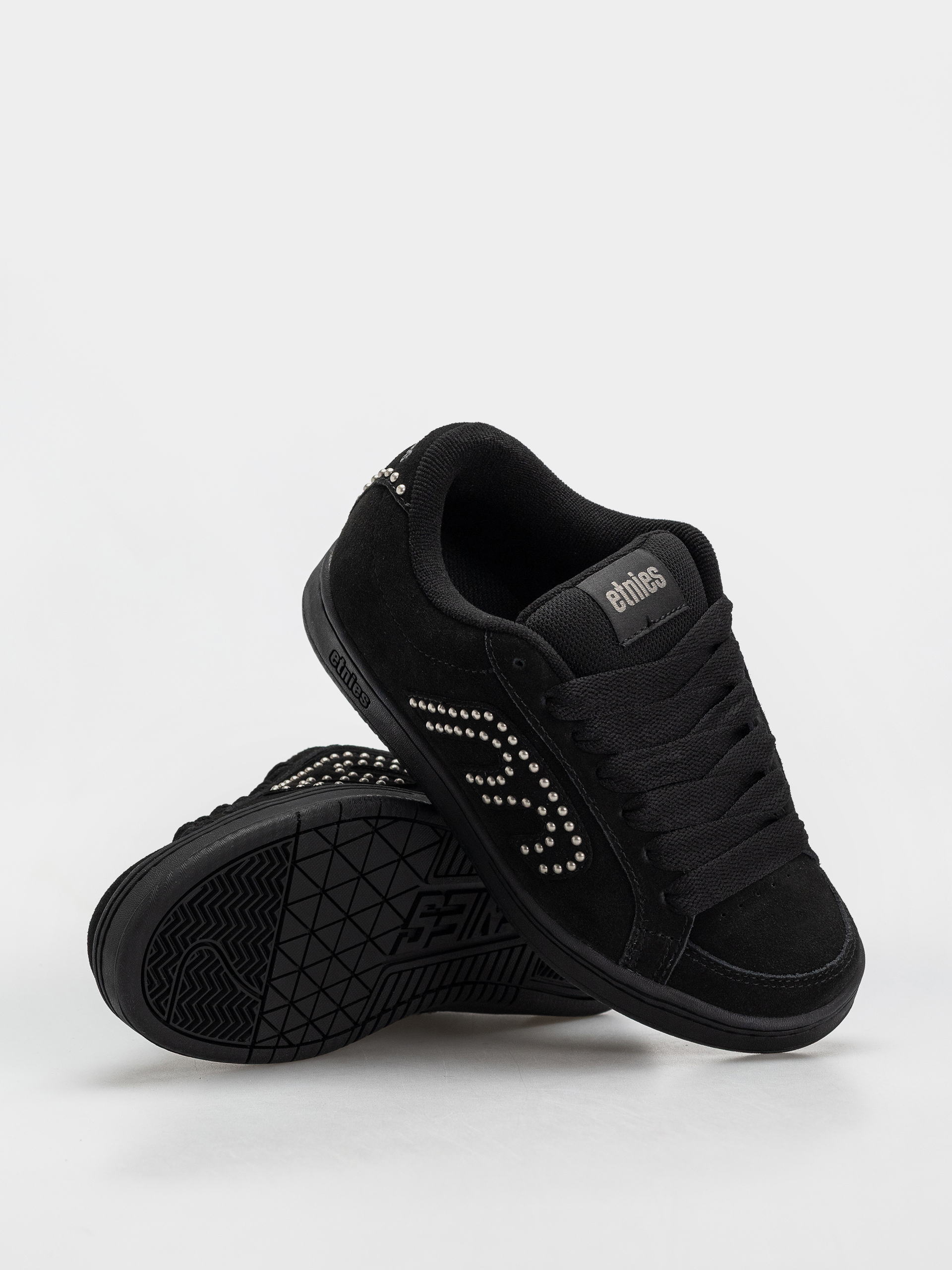 Boty Etnies Kingpin (black/black/silver)