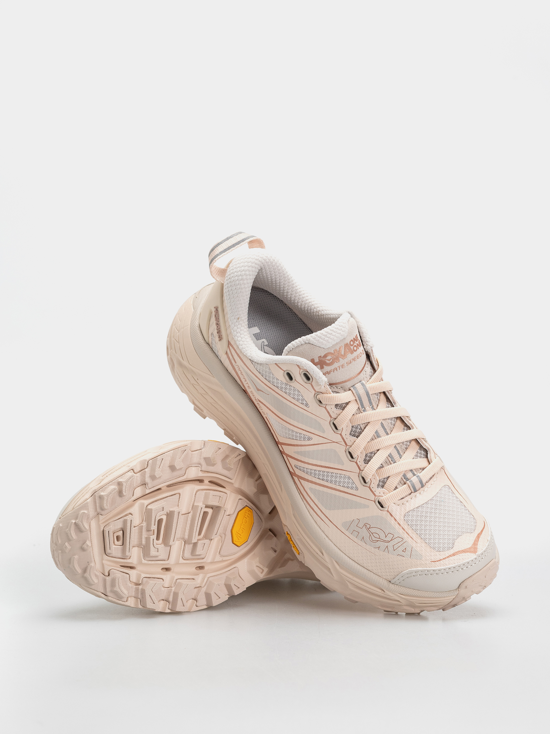 Boty Hoka Mafate Speed 2 (beech wood/stucco)
