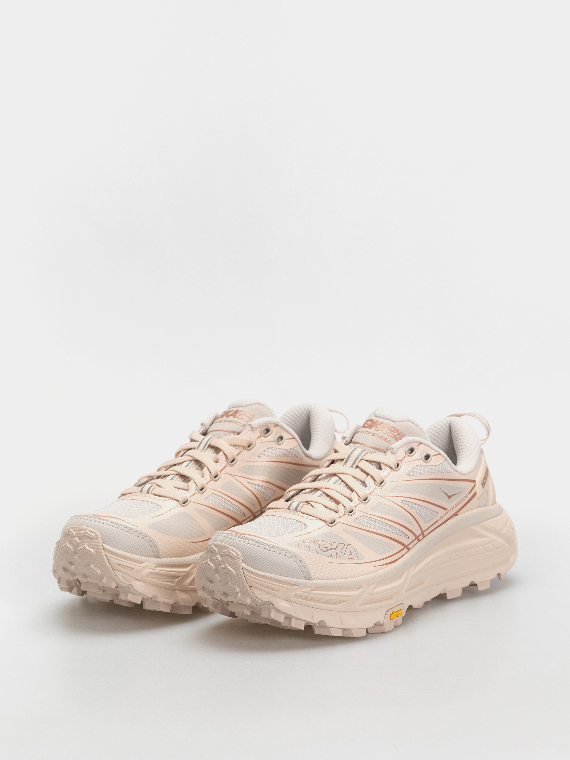 Boty Hoka Mafate Speed 2 (beech wood/stucco)