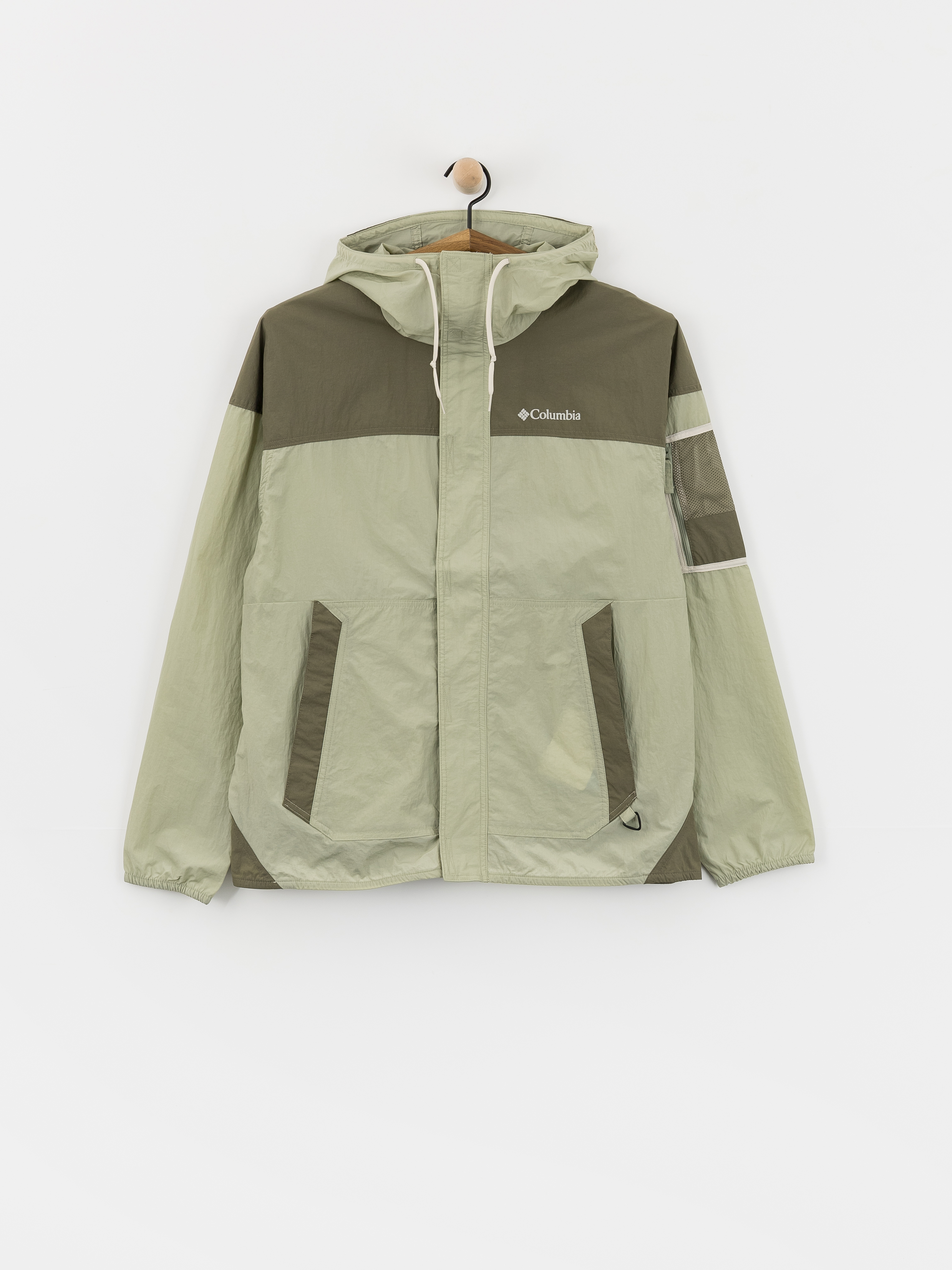 Bunda Columbia Challenger II Windbreaker (safari/stone green)