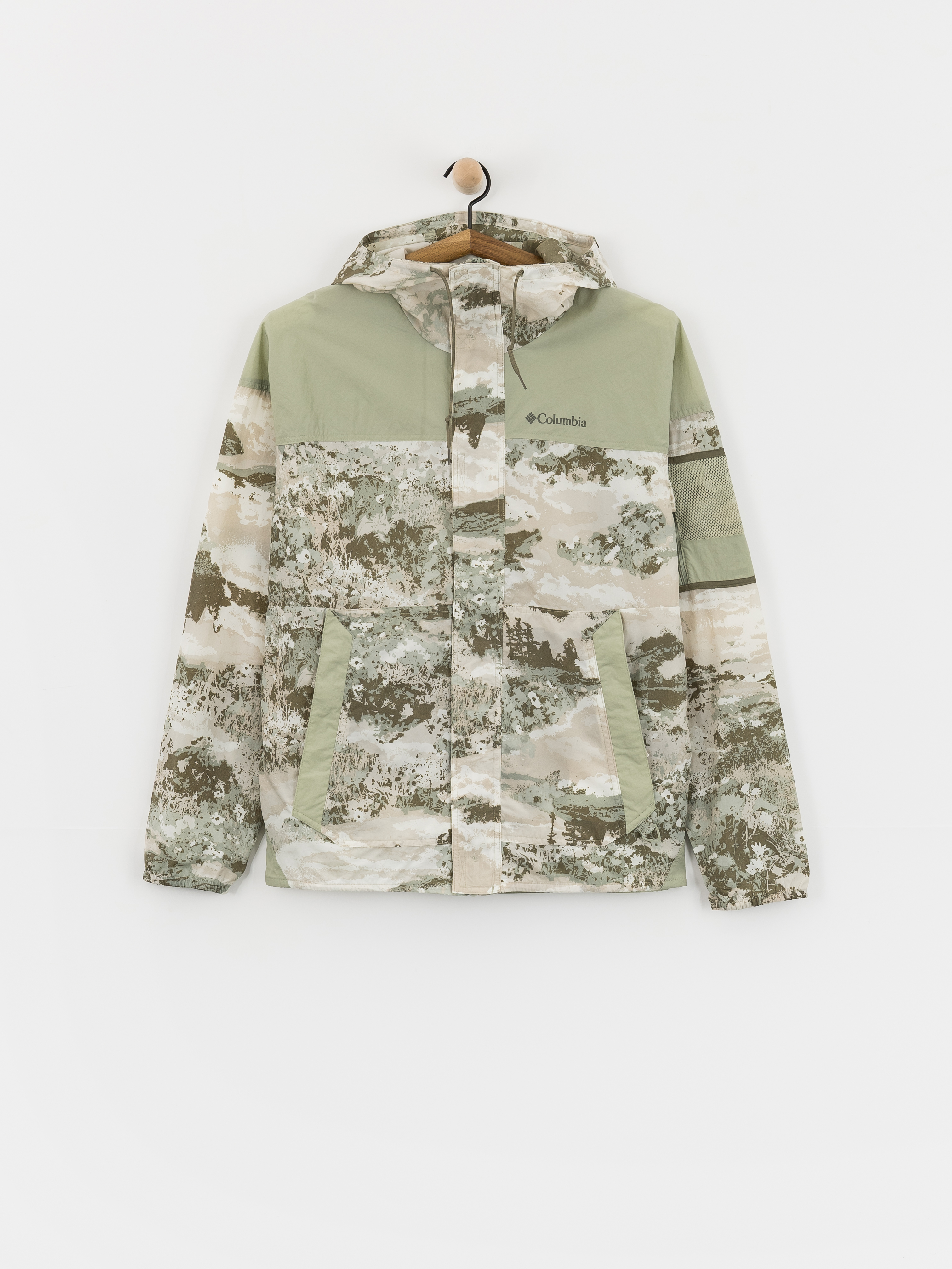 Bunda Columbia Challenger II Novelty Windbreaker (safari fieldaze/safari)