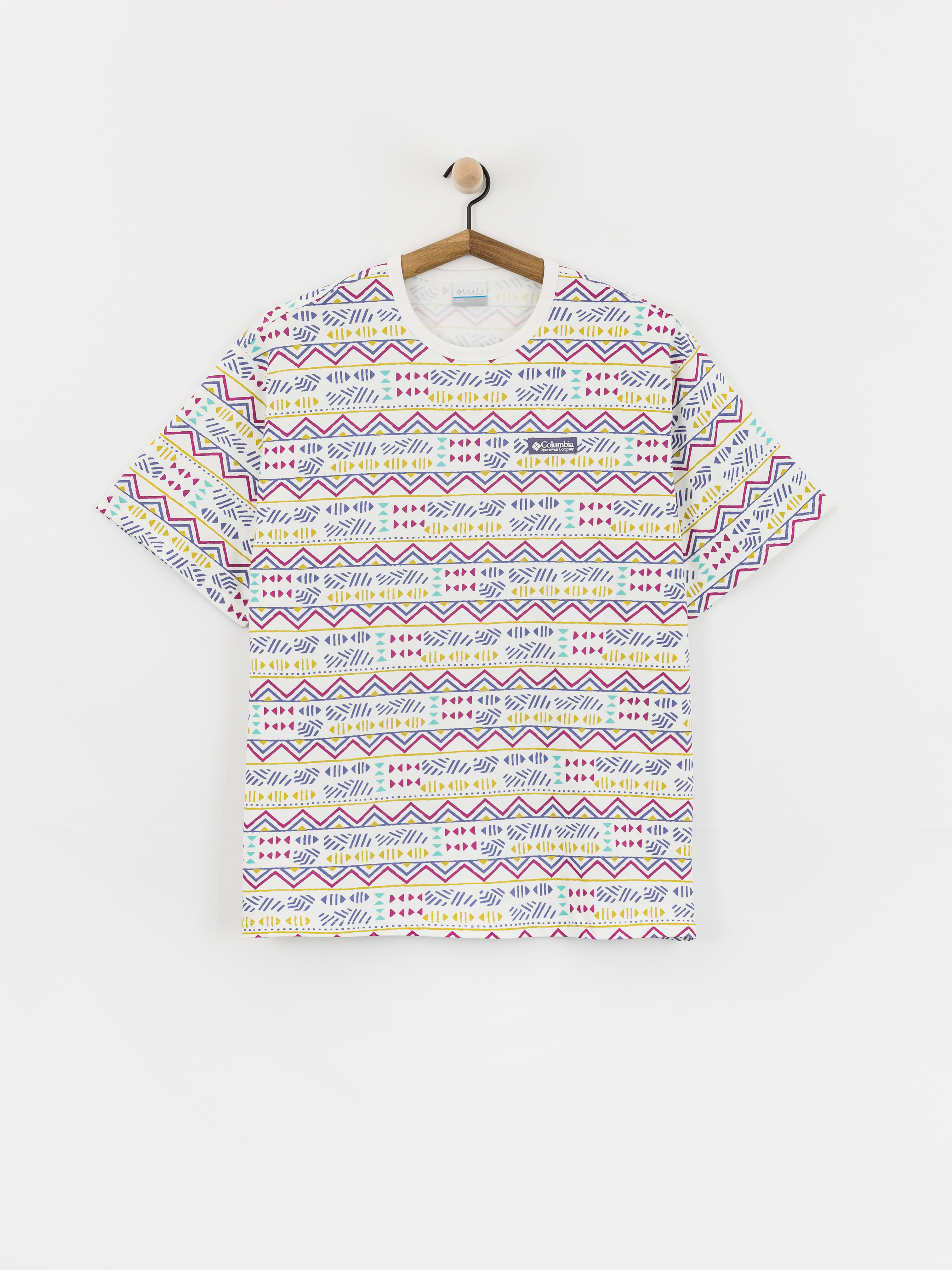 Tričko Columbia CSC Heavyweight Printed (sea salt/horizons)