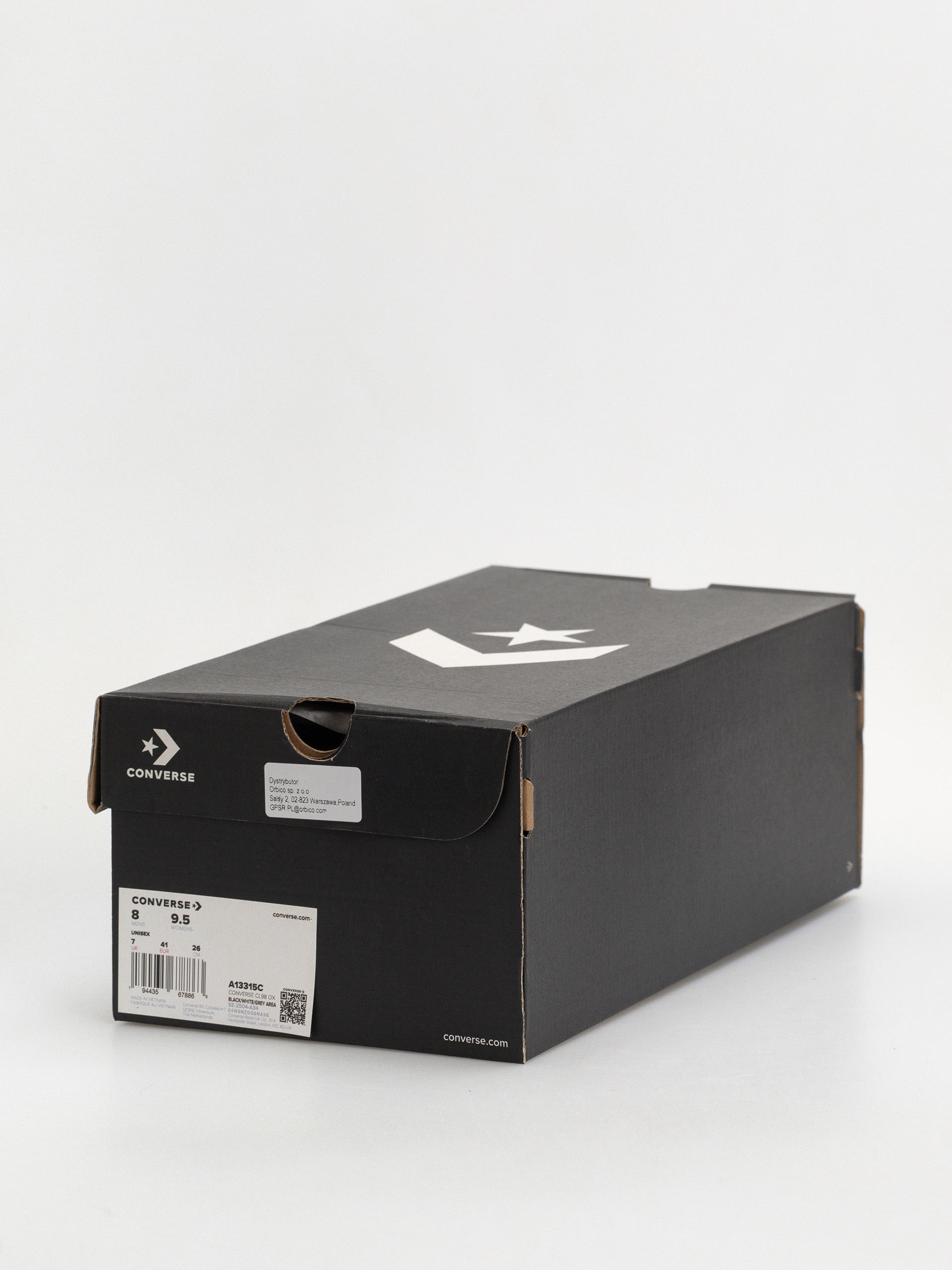 Boty Converse CL98 (black/white/grey area)