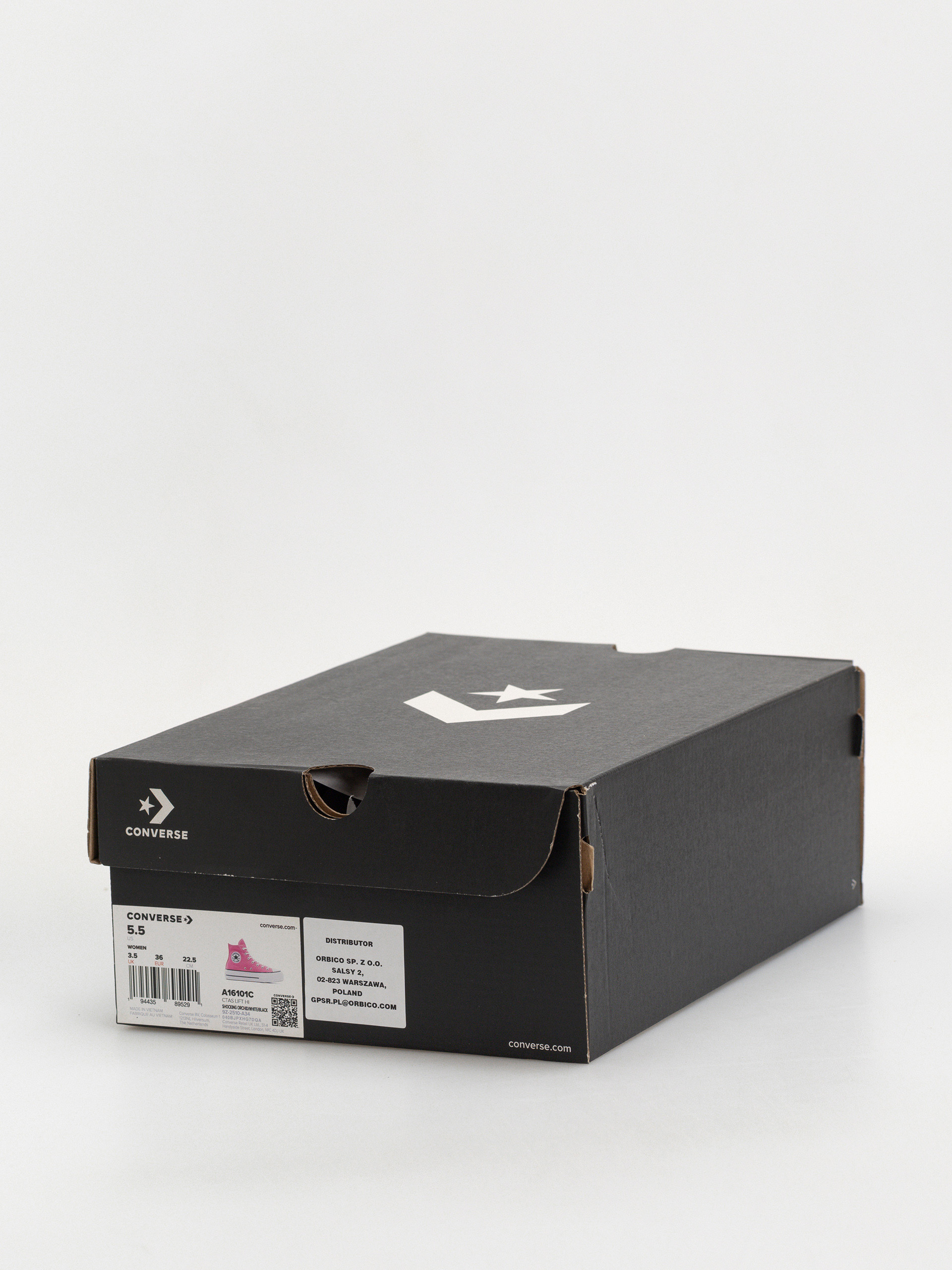 Tenisky Converse Chuck Taylor All Star Lift Hi Wmn (shocking orchid/white/black)