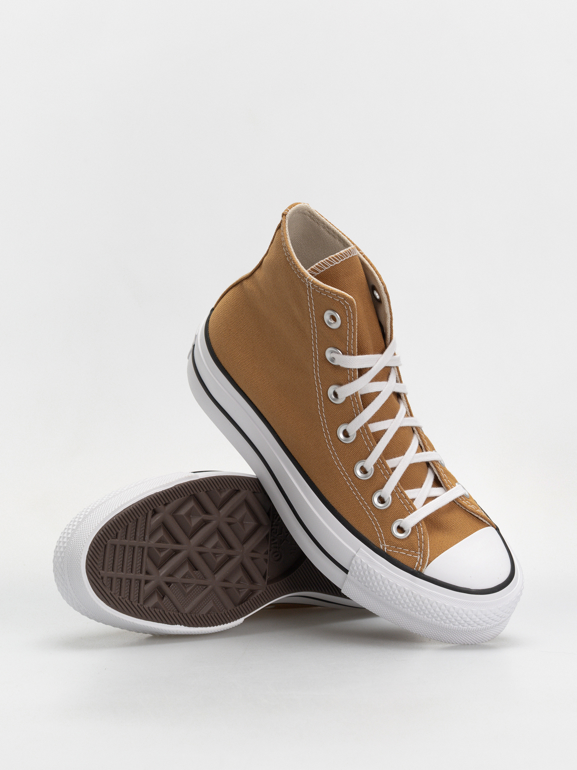Tenisky Converse Chuck Taylor All Star Lift Hi Wmn (honey stick/white/black)