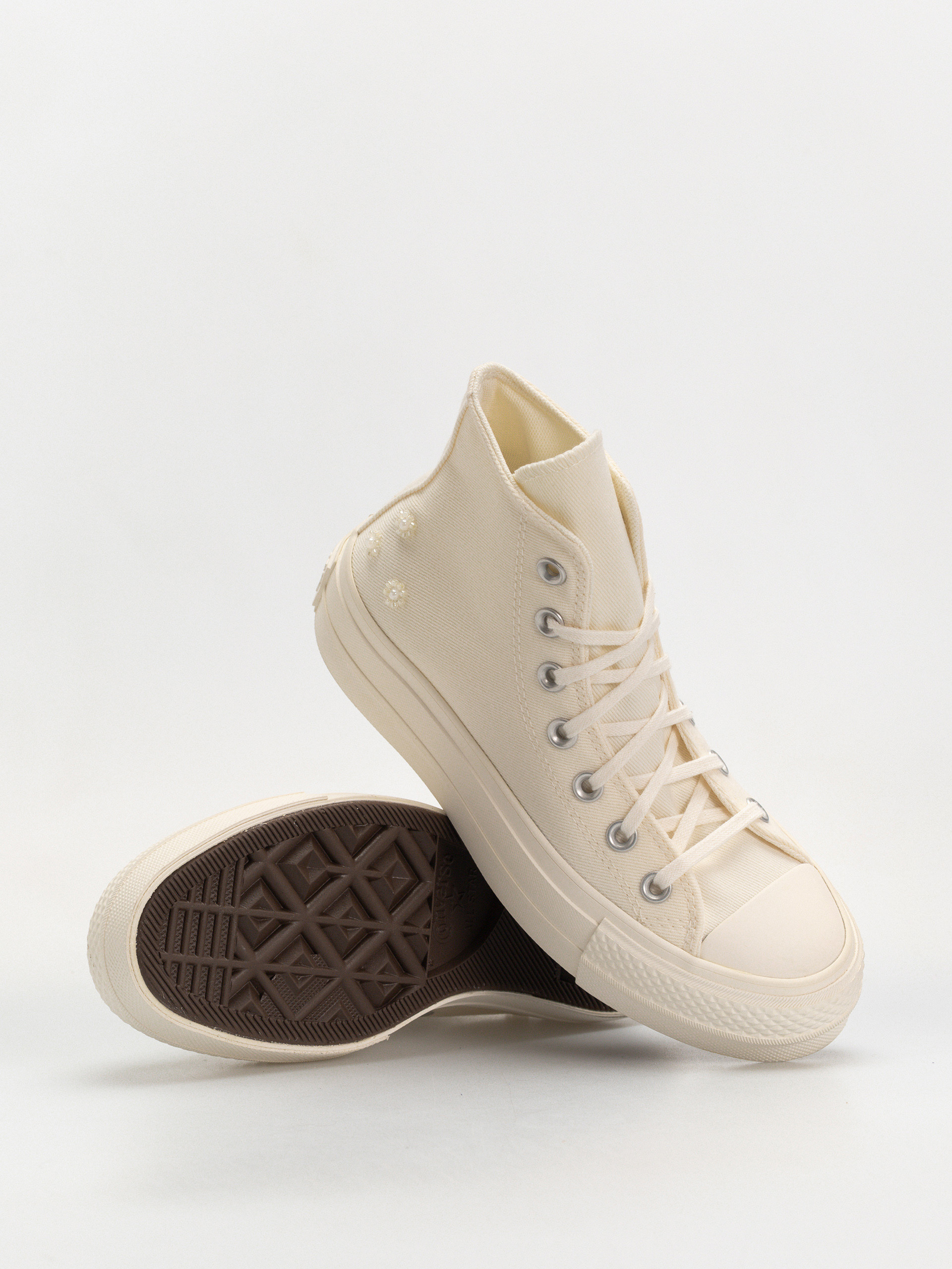 Tenisky Converse Chuck Taylor All Star Lift Hi Wmn (egret/egret/black)