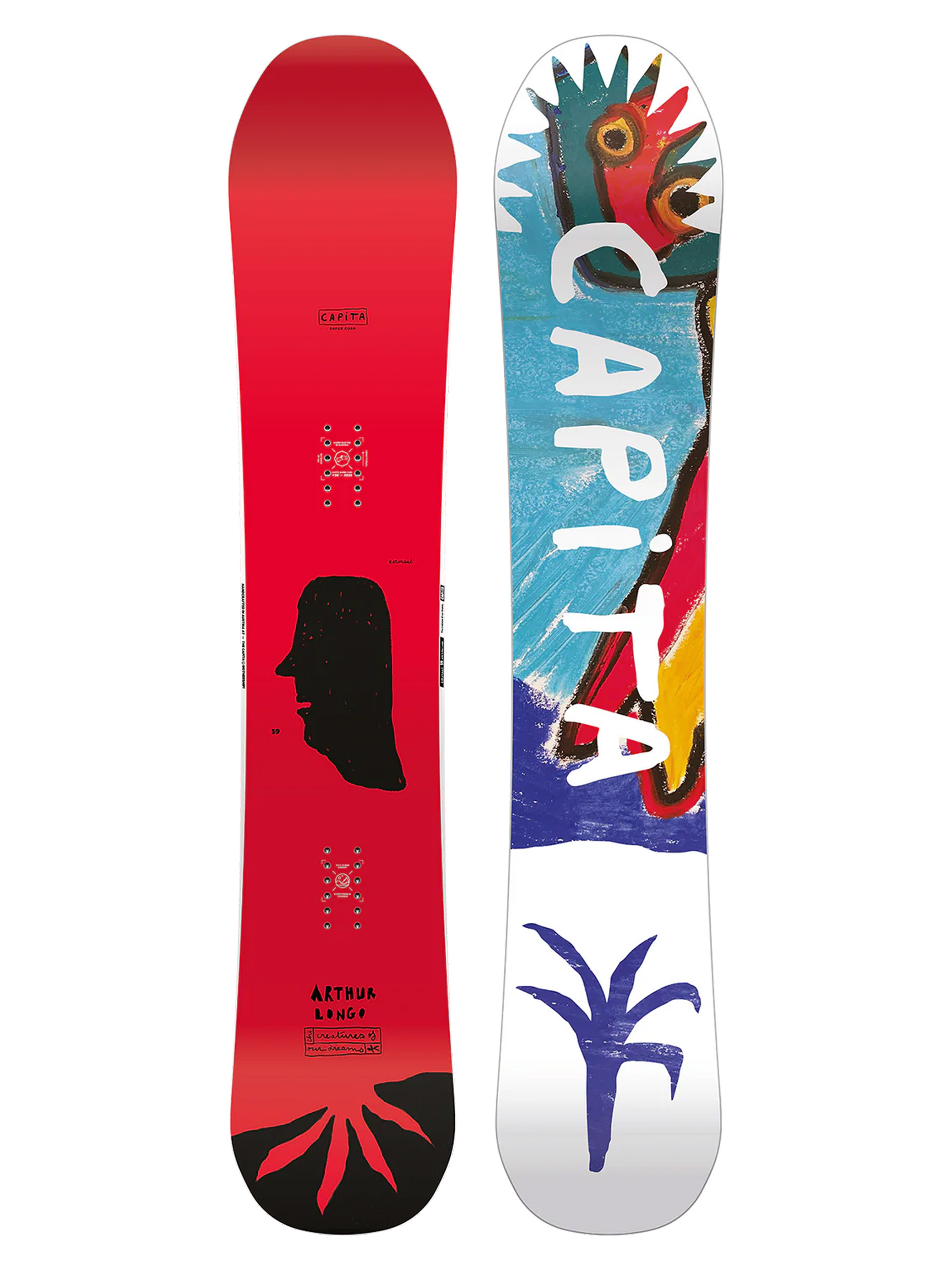 Snowboard Capita Aeronaut (yellow)