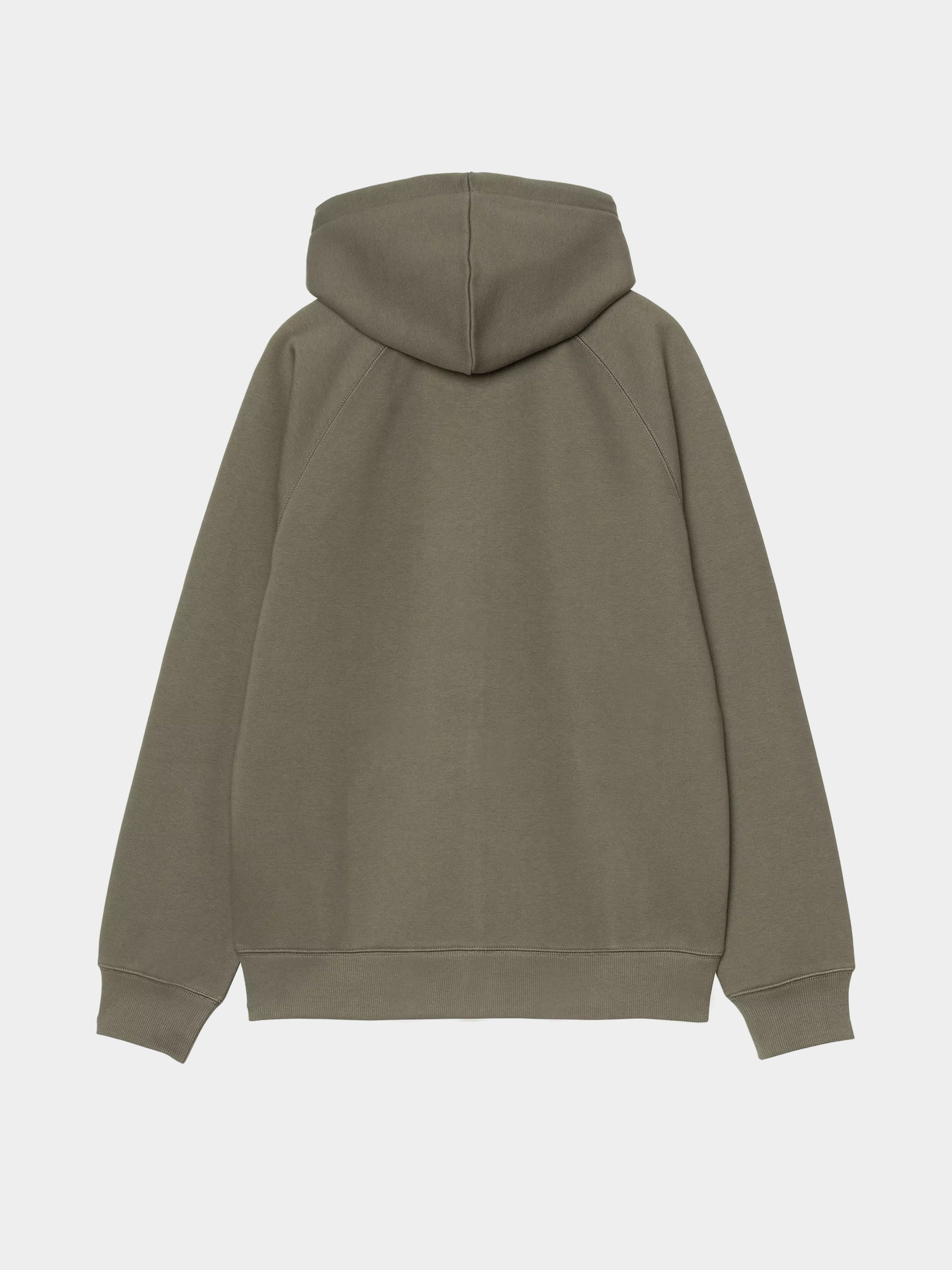 Mikina s kapucí Carhartt WIP Chase ZHD (leaf/gold)