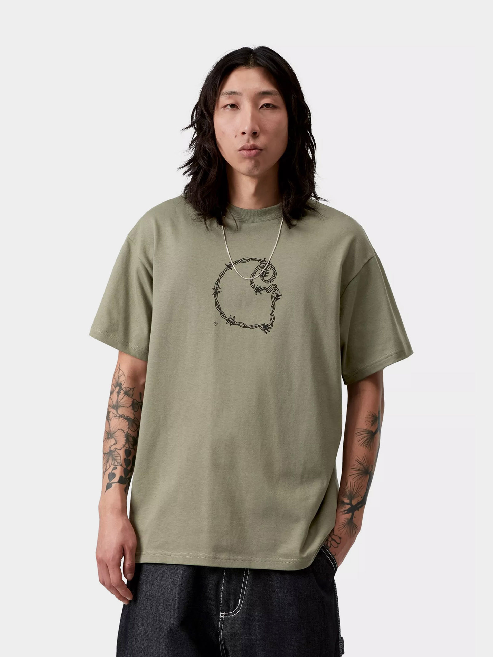 Triu010dko Carhartt WIP Barbwire C (dollar green)