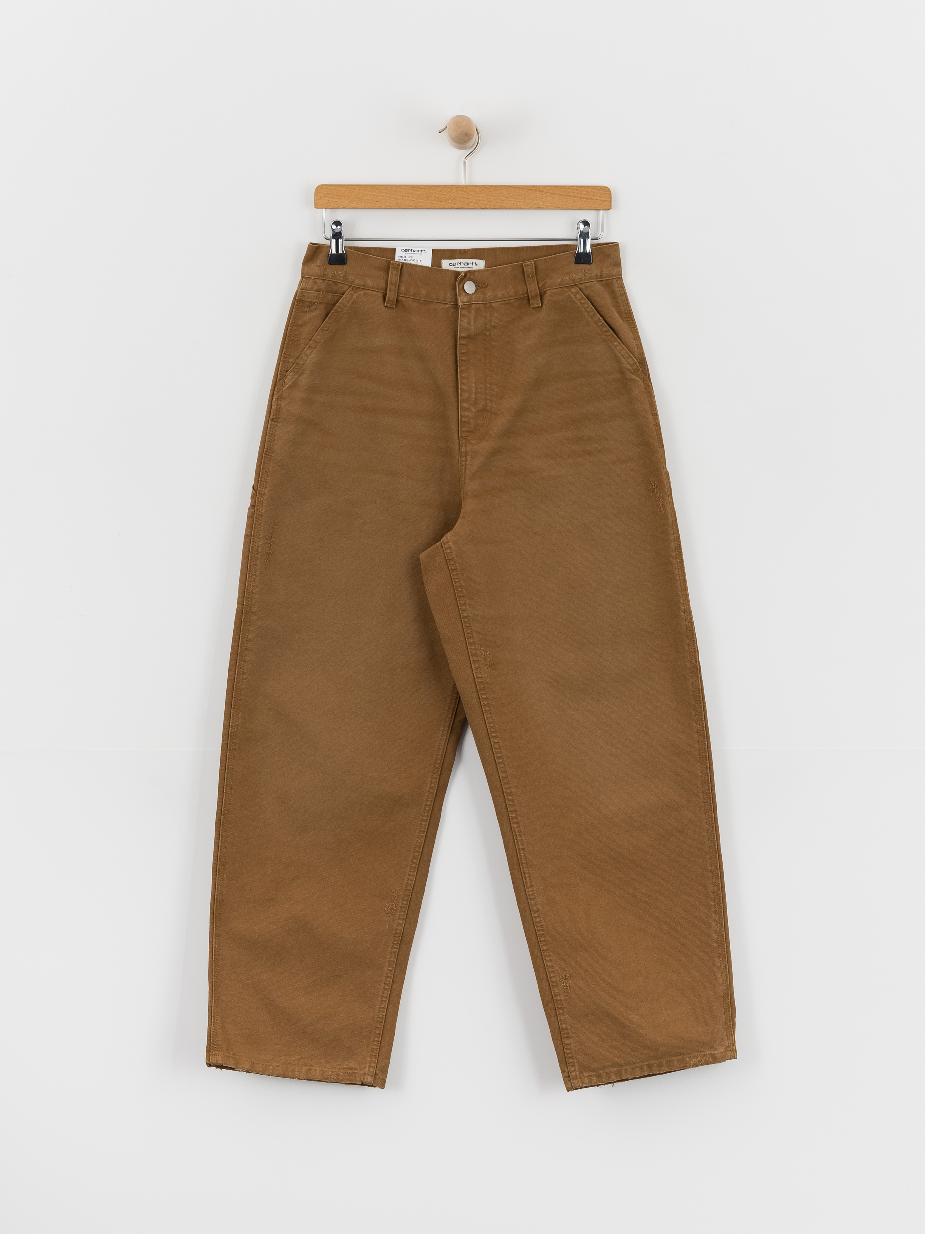 Kalhoty Carhartt WIP Brandon Single Knee Wmn (hamilton brown)