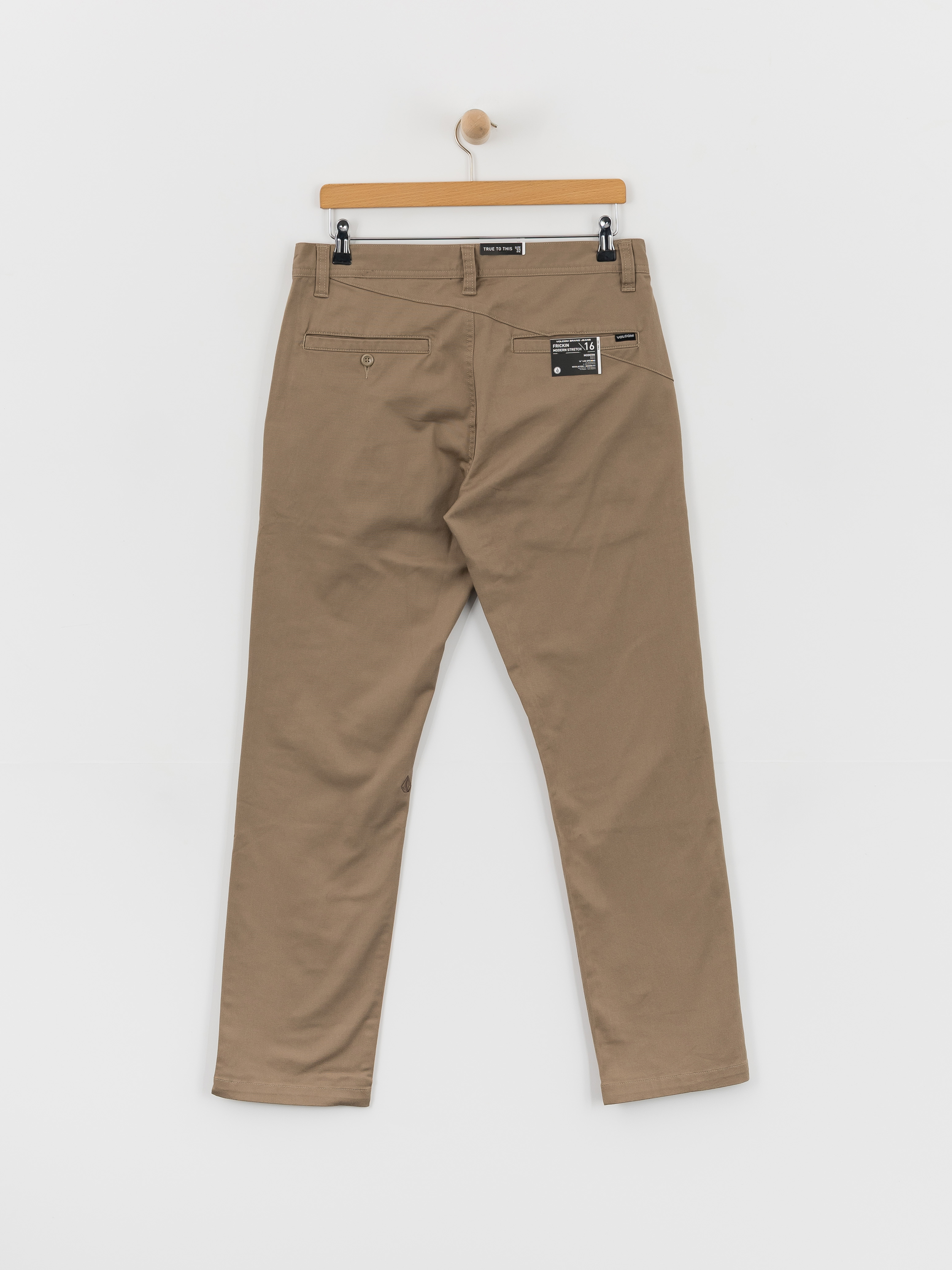 Kalhoty Volcom Frickin Modern Stret (khaki)