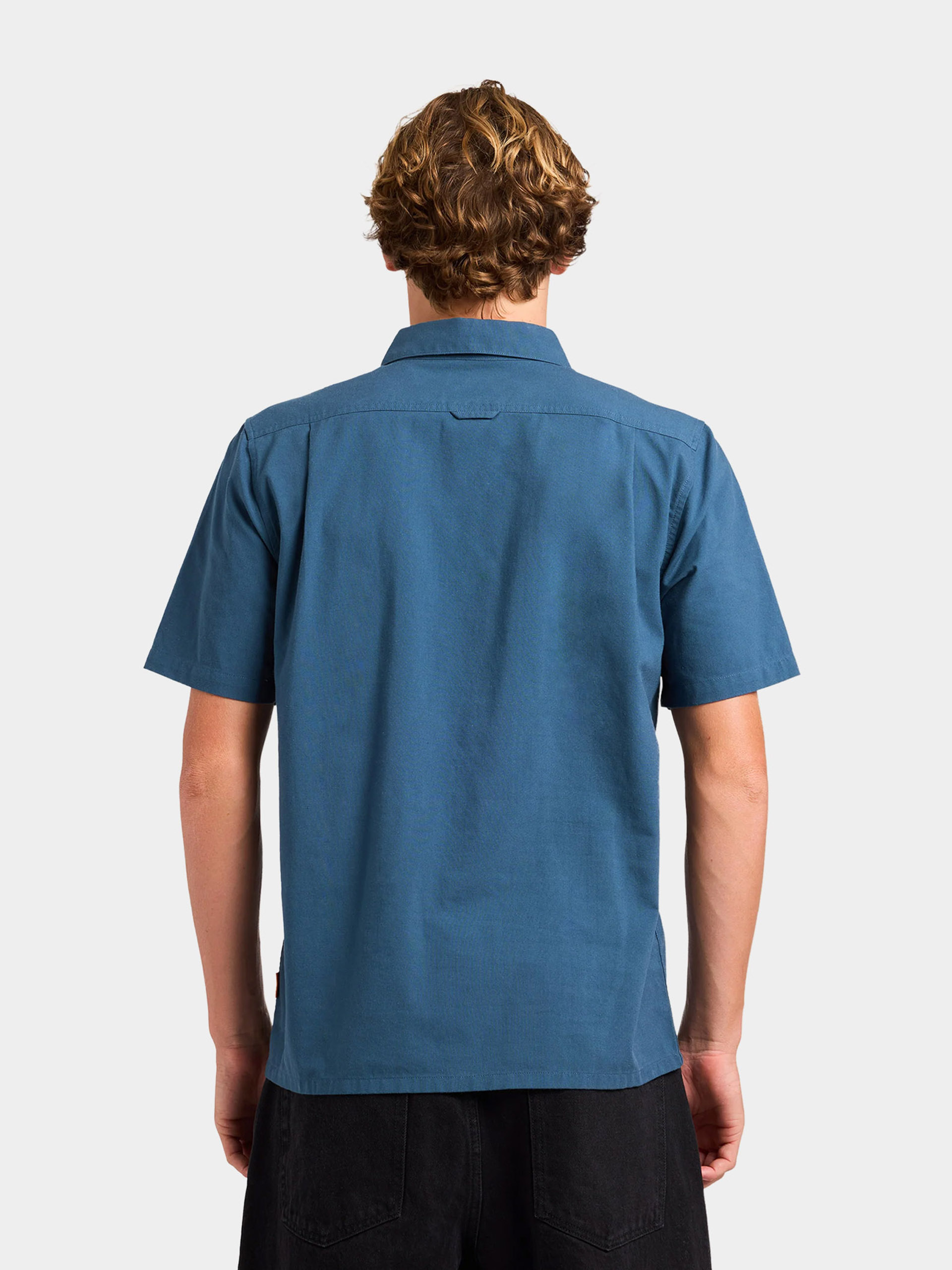 Košile Volcom Slab City (midnight blue)