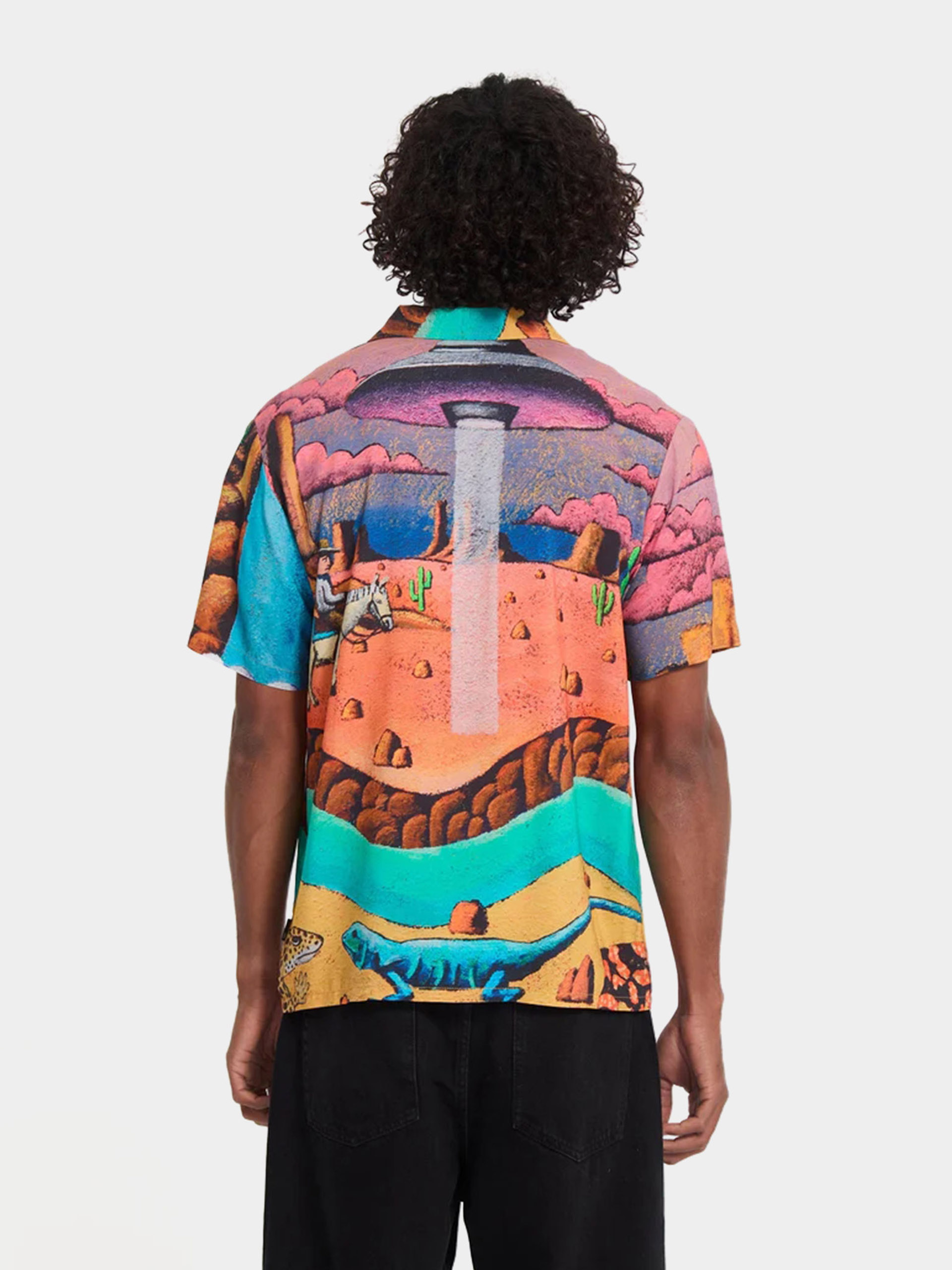 Košile Volcom Fa Mickey Mason (multi)