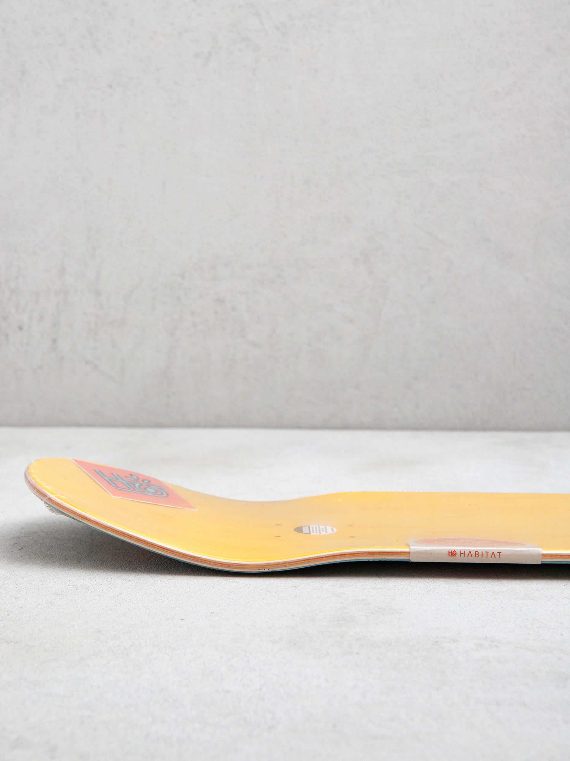 Deska Habitat Oak (grey/lime green)