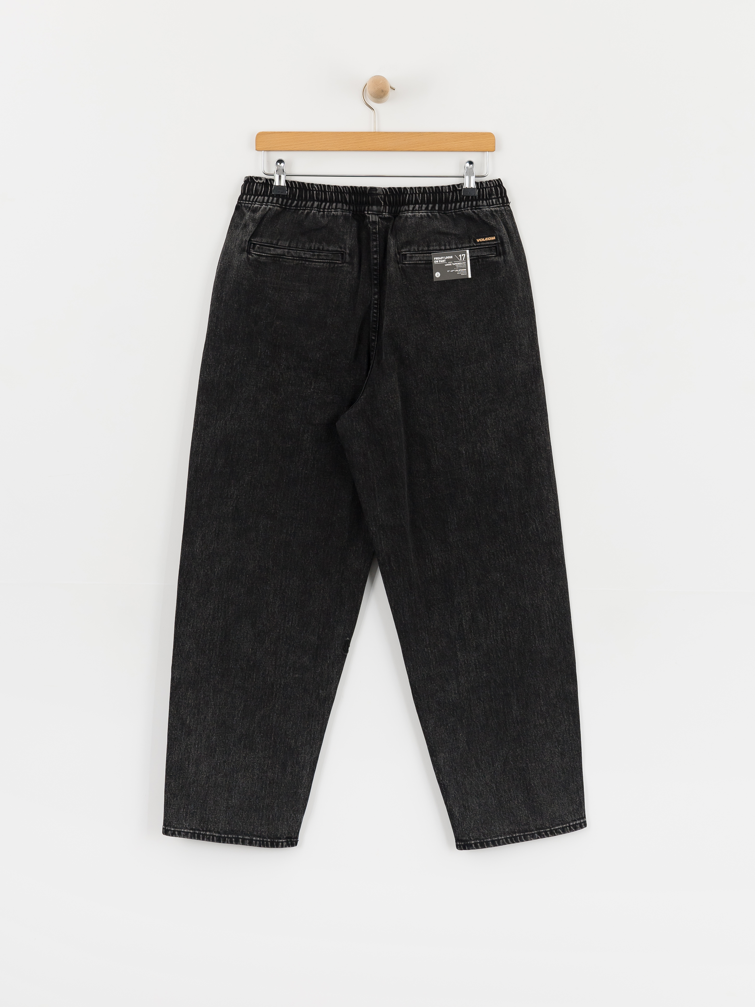 Kalhoty Volcom Freazy Loose Ew (blackity black)