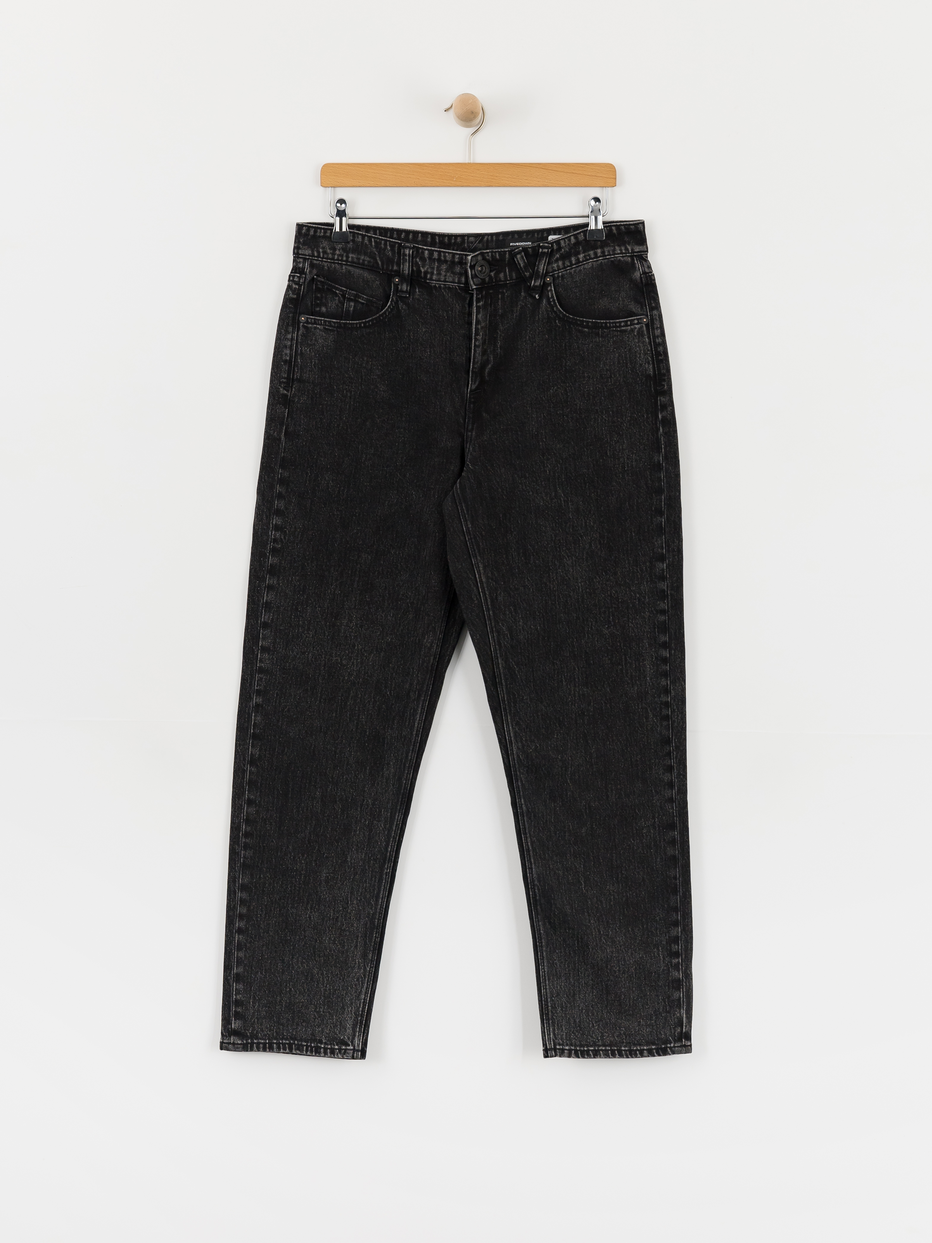 Kalhoty Volcom Fivedown (blackity black)