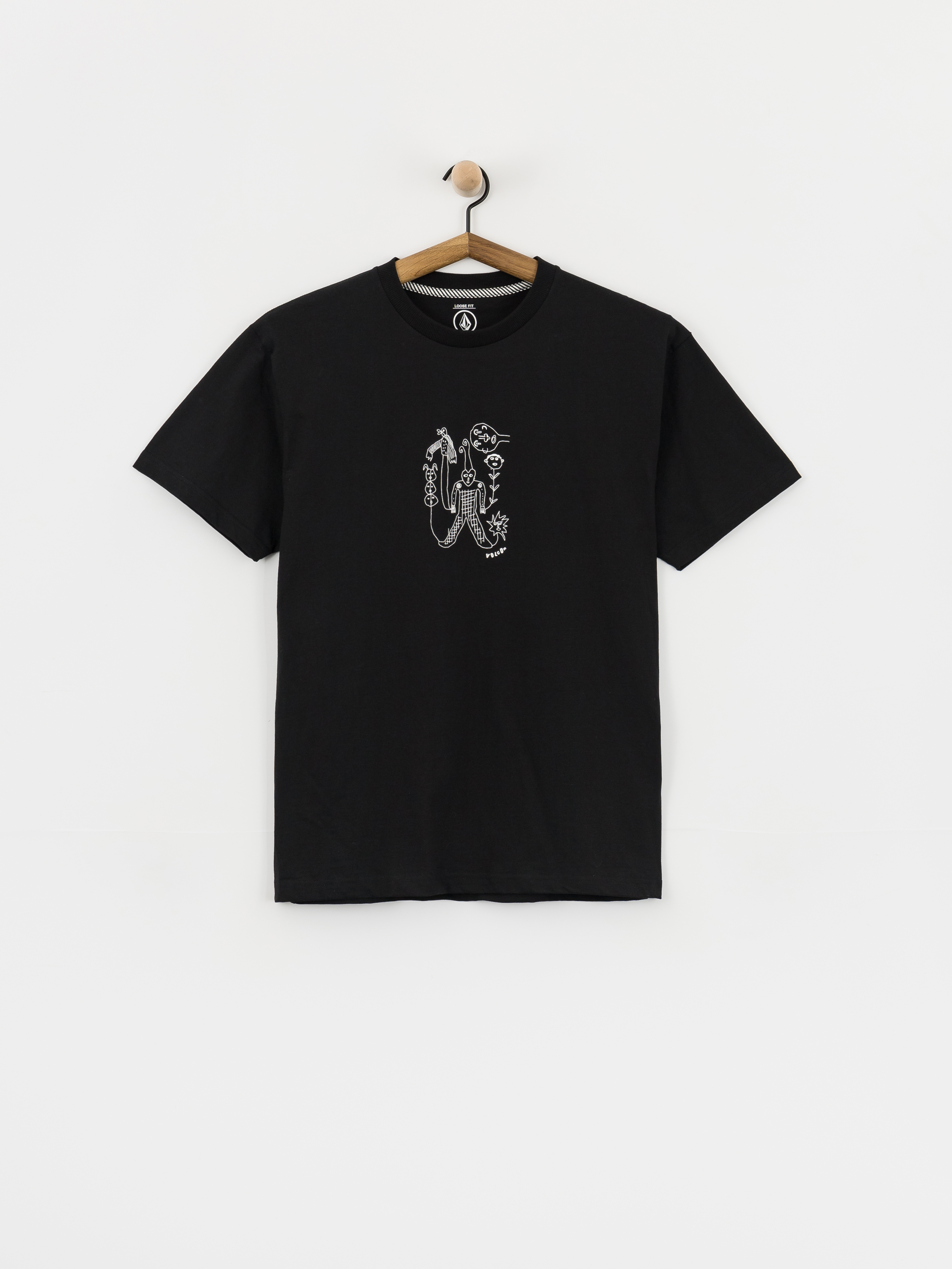 Tričko Volcom Nowhere (black)