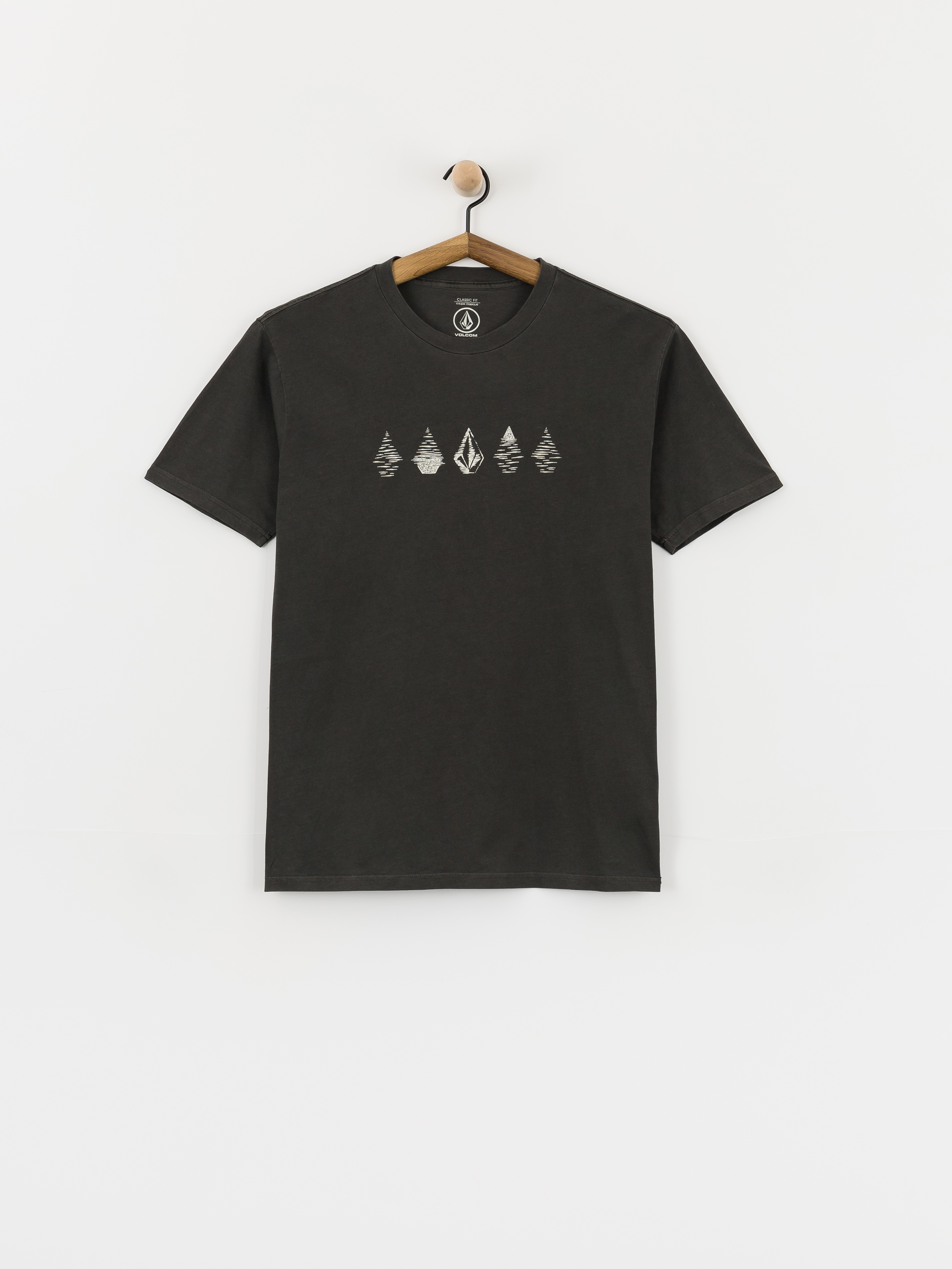 Tričko Volcom Lunar Phases (black)