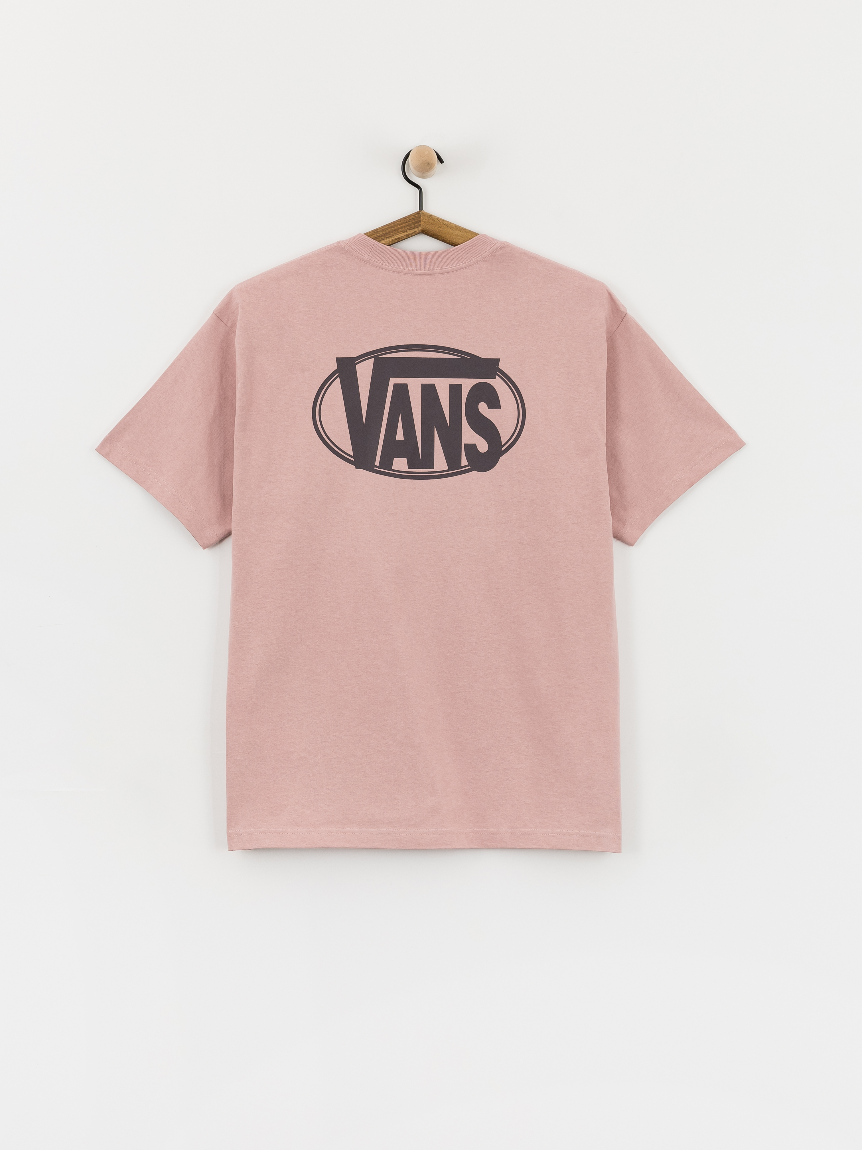 Tričko Vans Oval Logo Loose (misty mauve)