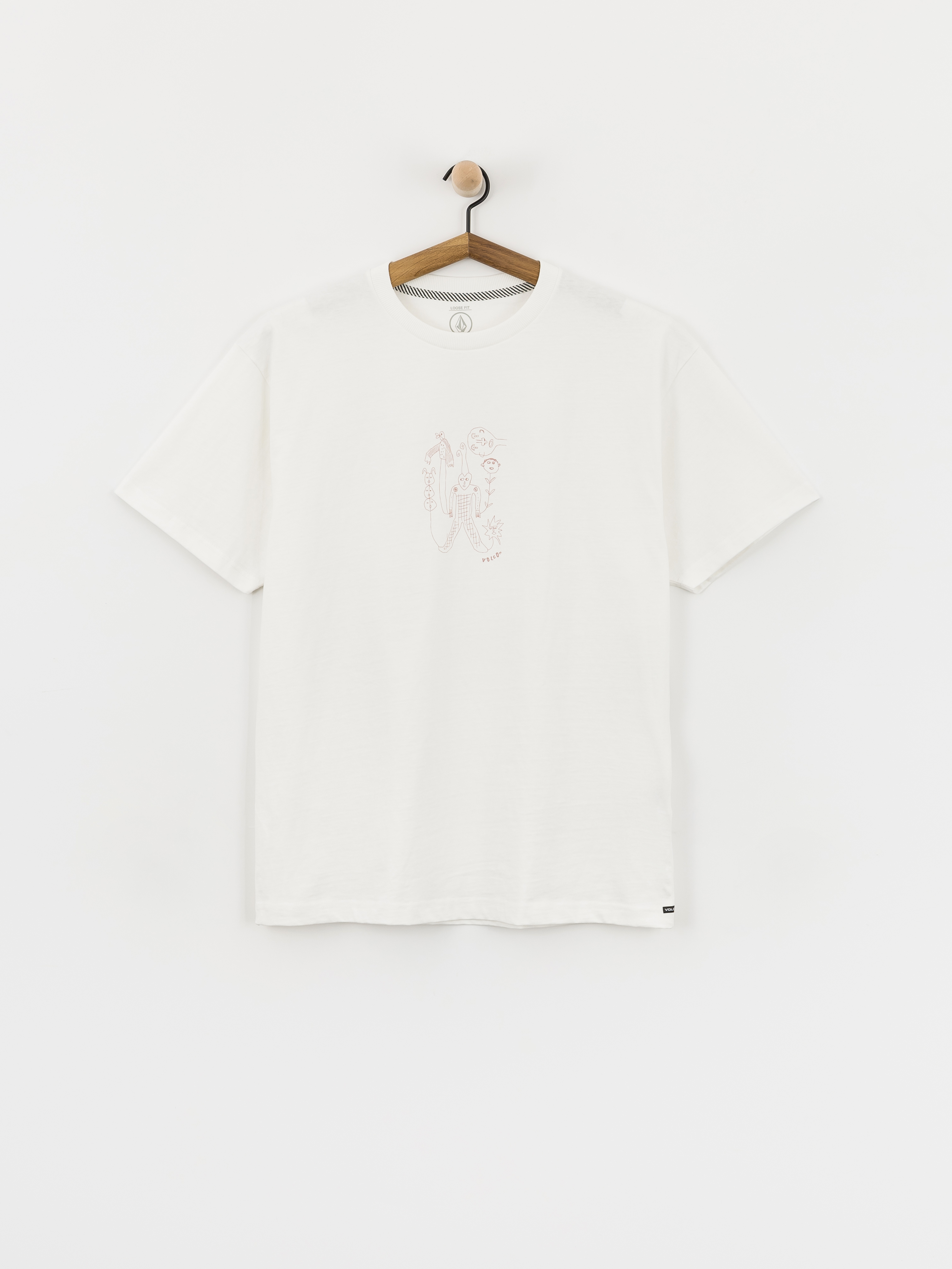 Tričko Volcom Nowhere (white)
