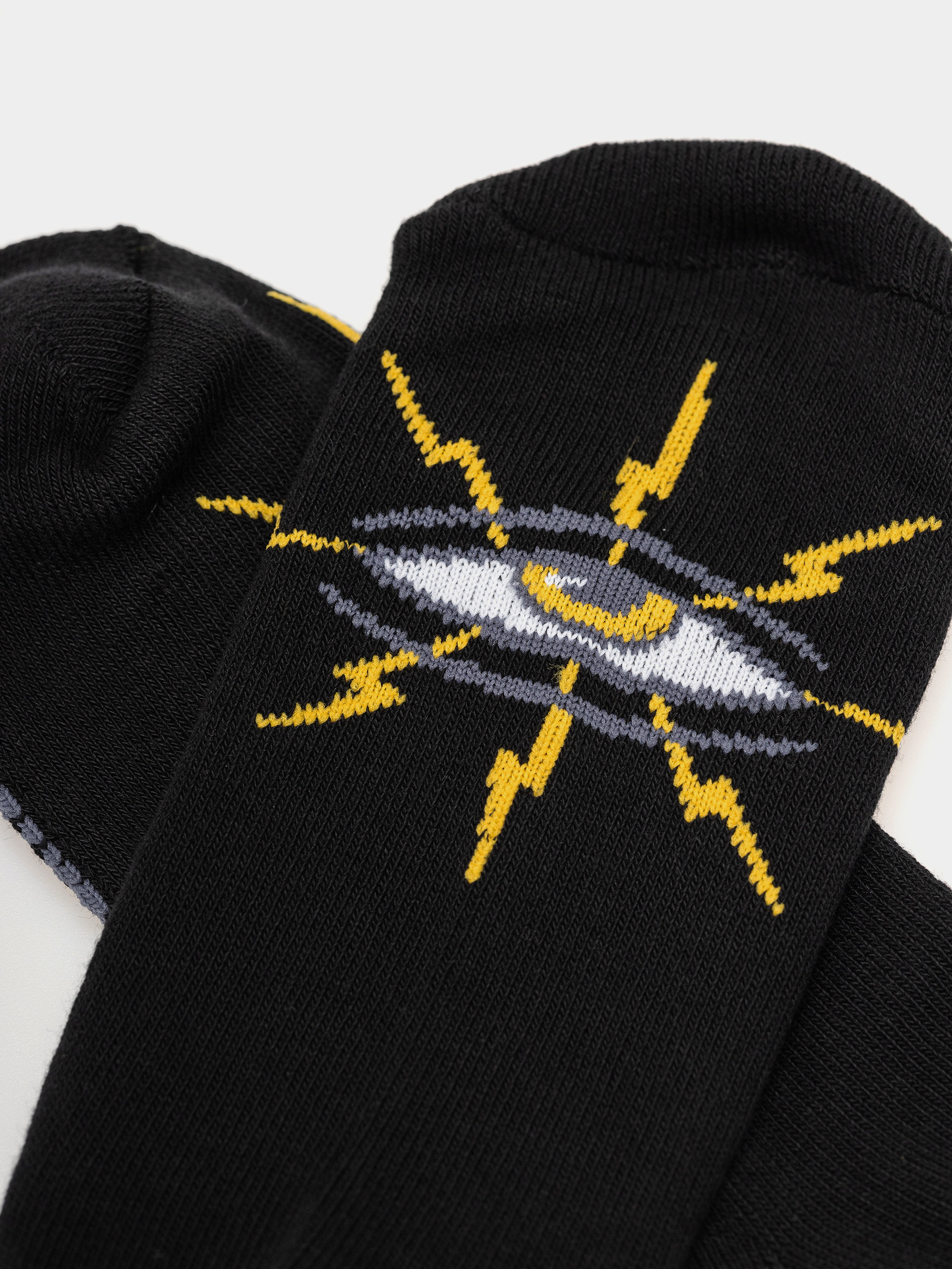 Ponožky Toy Machine Lightening Eye (black)