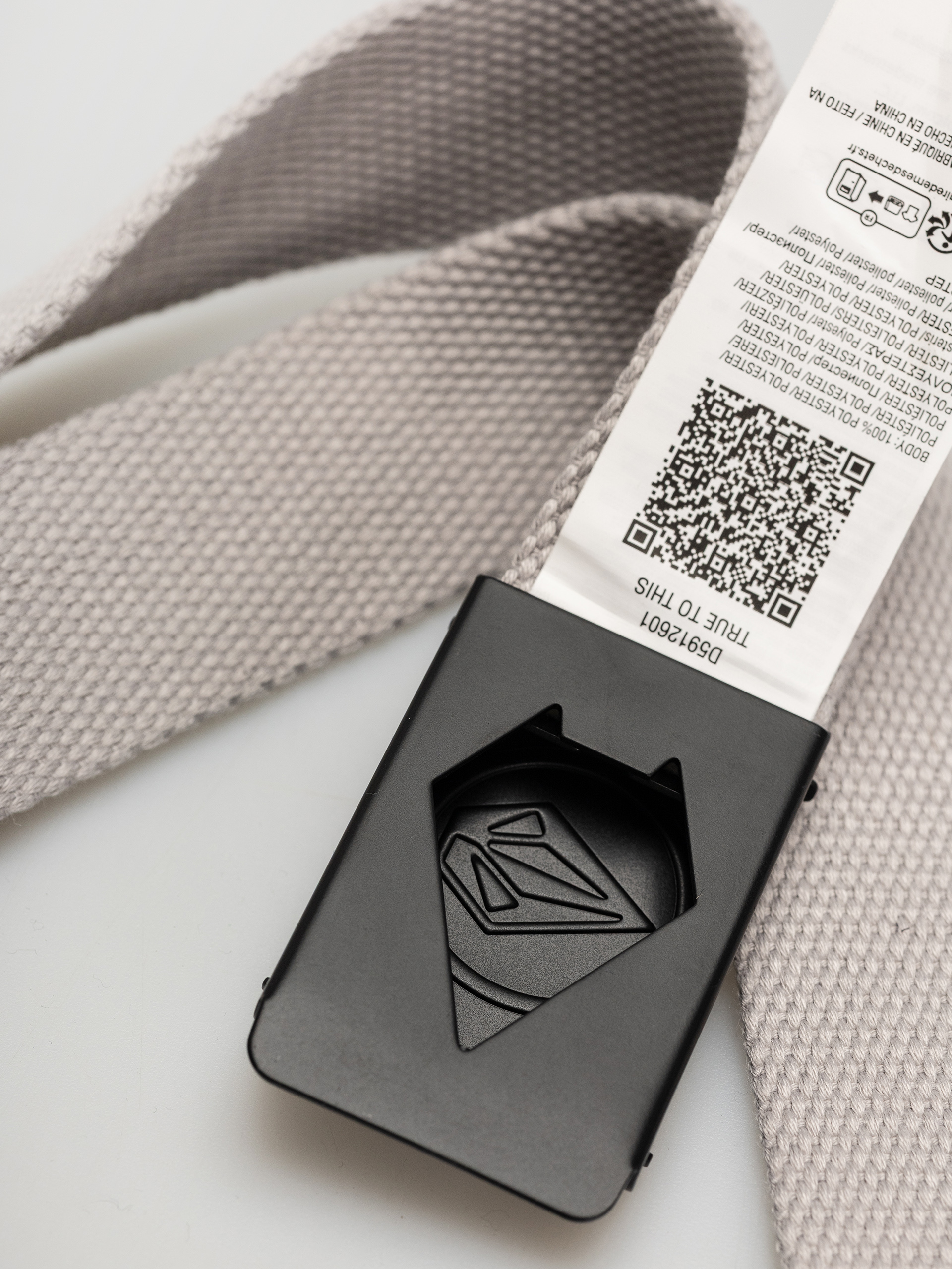 Pásek Volcom Circle Web (heather grey)