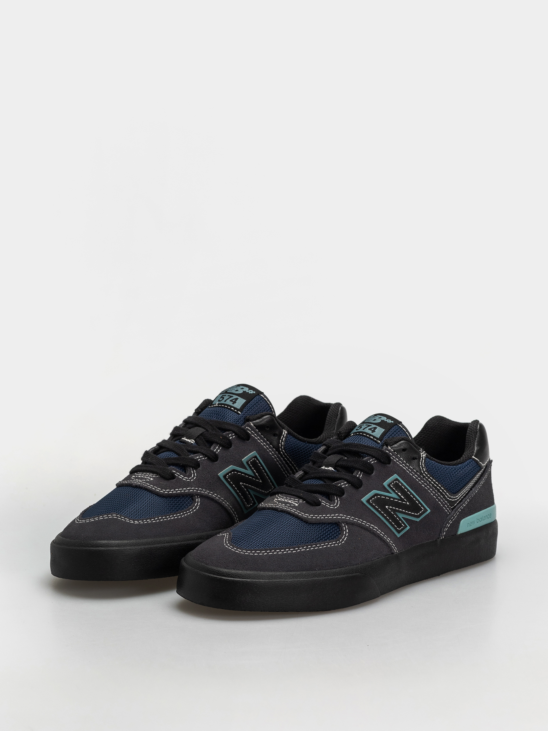 Boty New Balance 574 (faded black/faded teal)