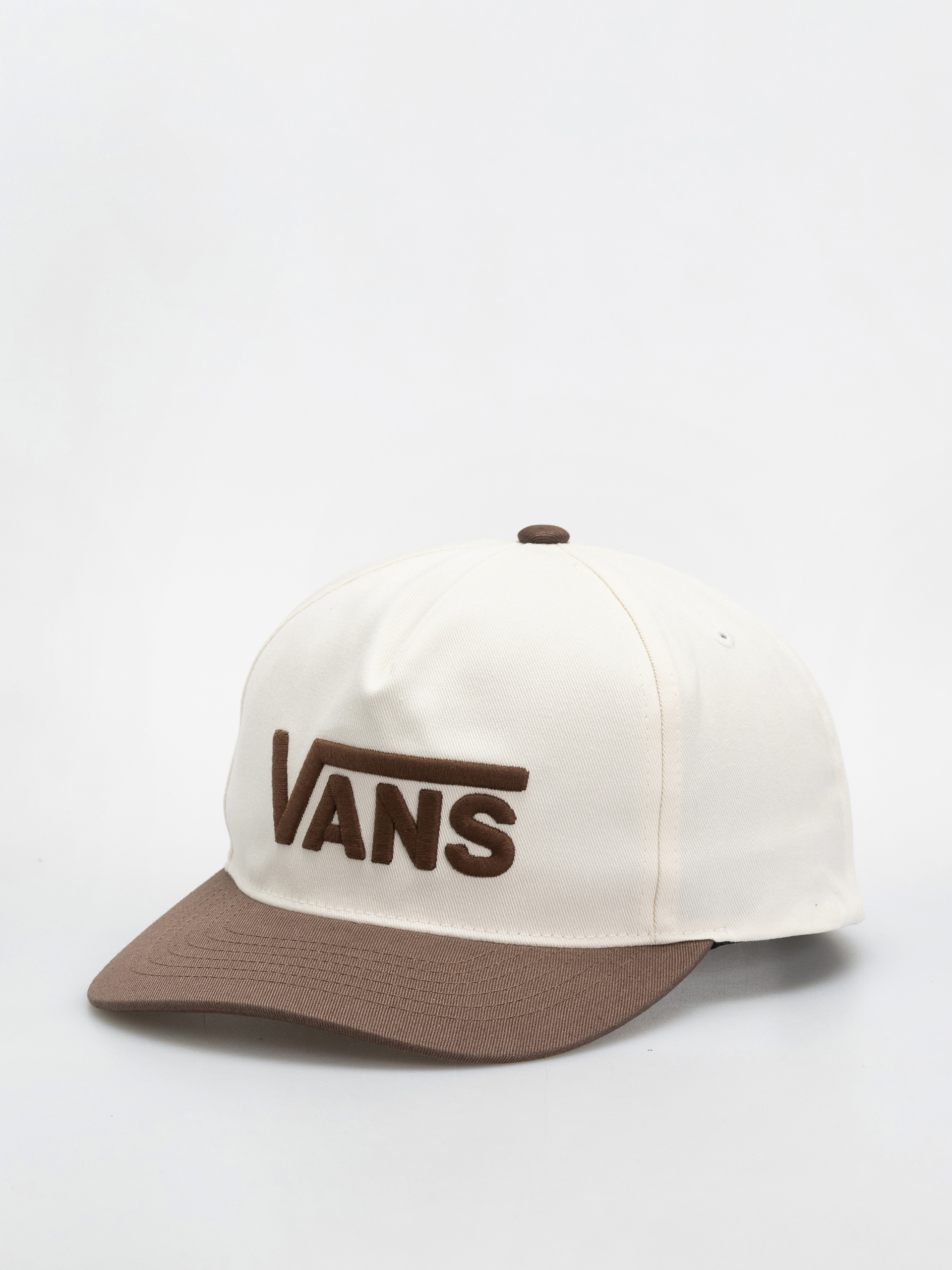 Kšiltovka  Vans Drop V Logo Snapback (vintage cocoa)