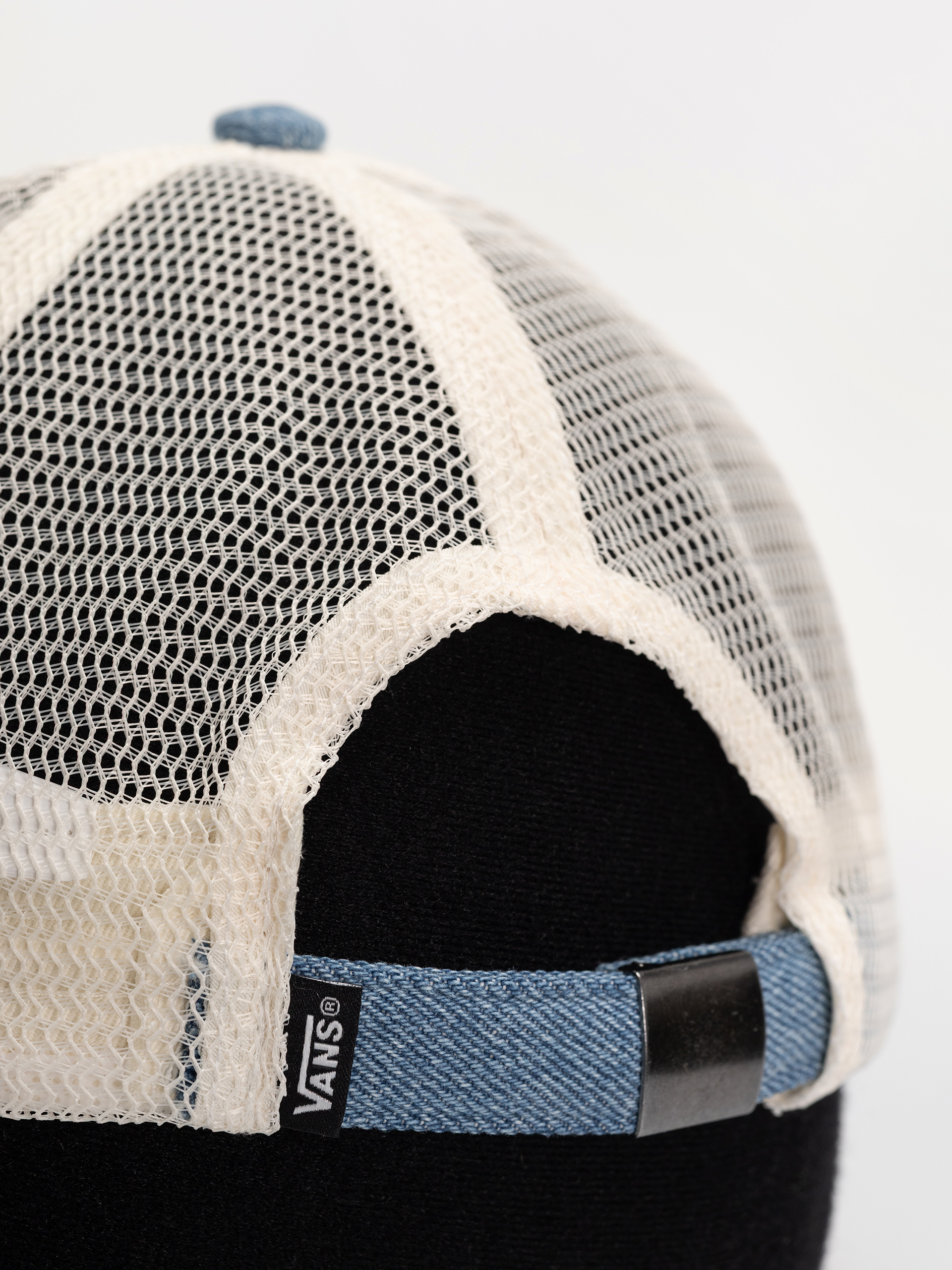 Kšiltovka  Vans Marked Jockey Trucker (stonewash/blue)