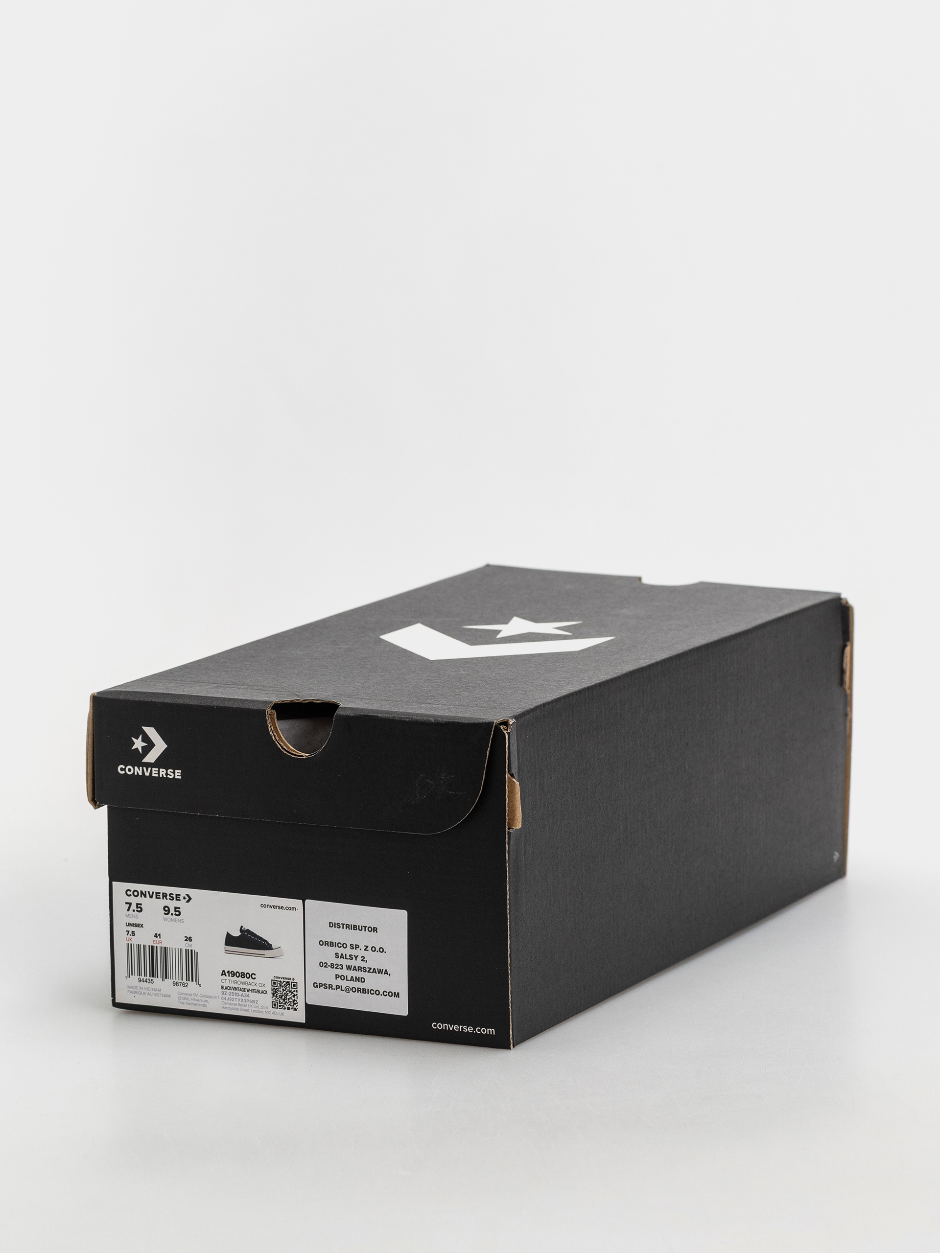 Tenisky Converse Chuck Taylor Throwback Ox (black/vintage white)