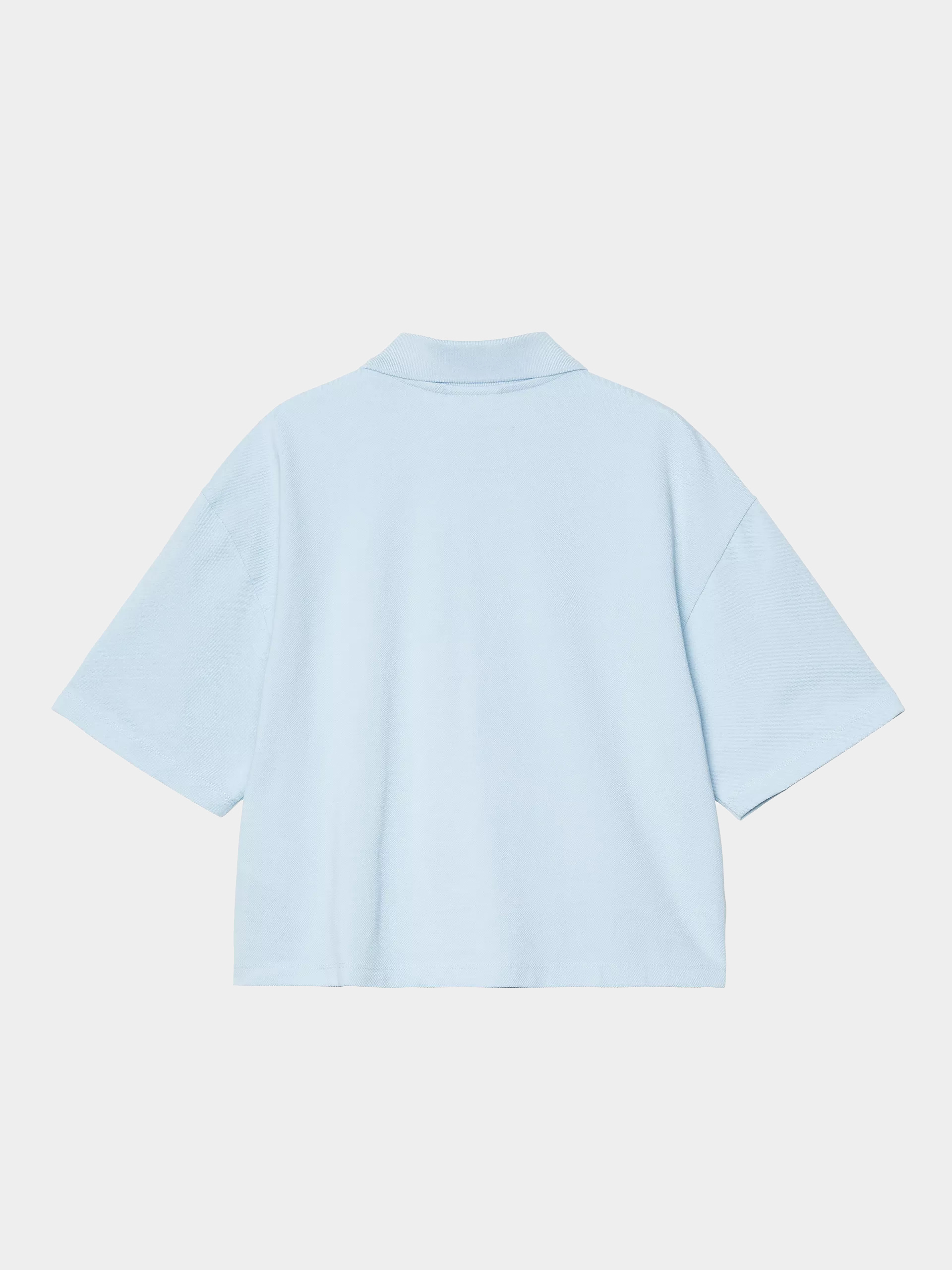 Tričko Carhartt WIP Script Polo Wmn (icaria/white)